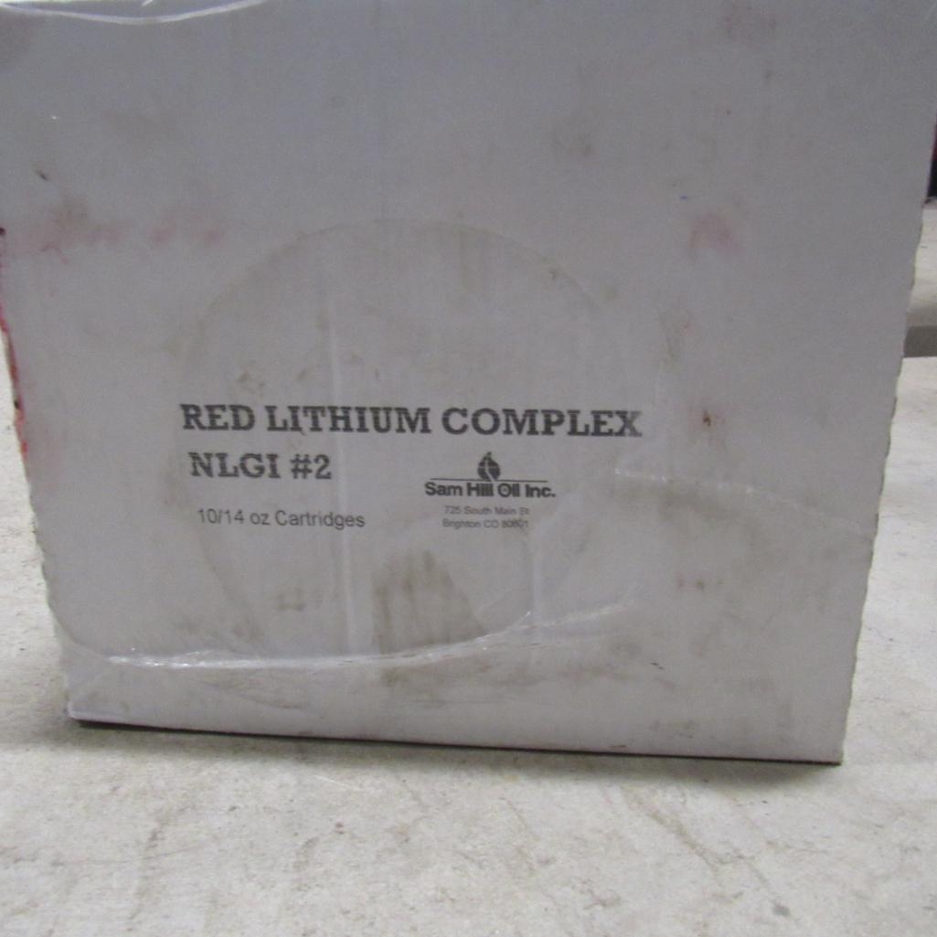 LOT: (40) 14 Oz. Tubes of Red Lithium Complex NLGI #2 Grease (A59076)