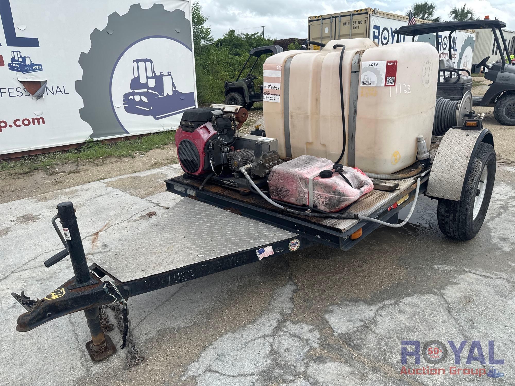 2019 580SN3 S/A Pressure Washer Trailer (A46683)