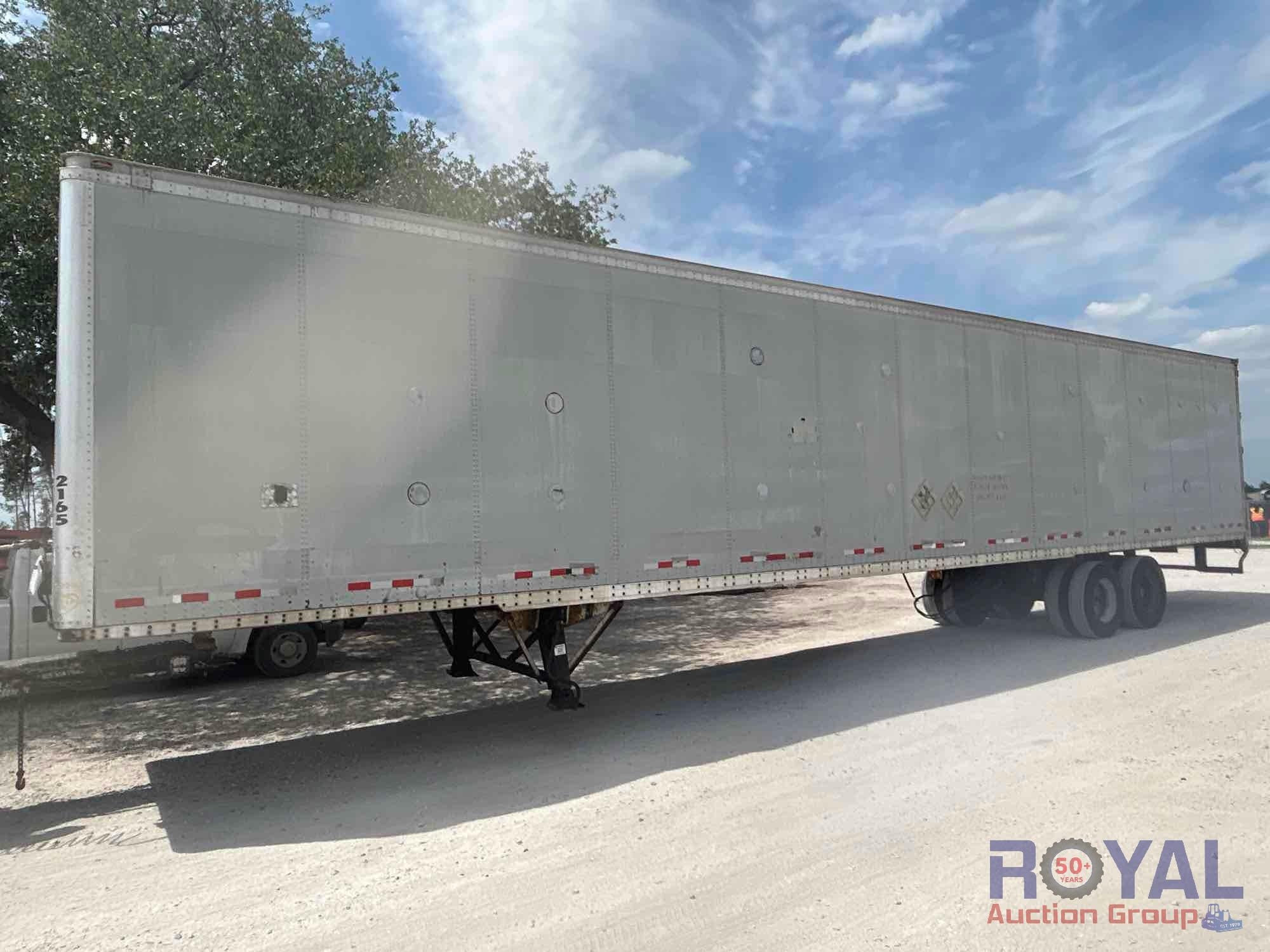 1998 Wabash 53ft T/A Dry Van Trailer (A48081)