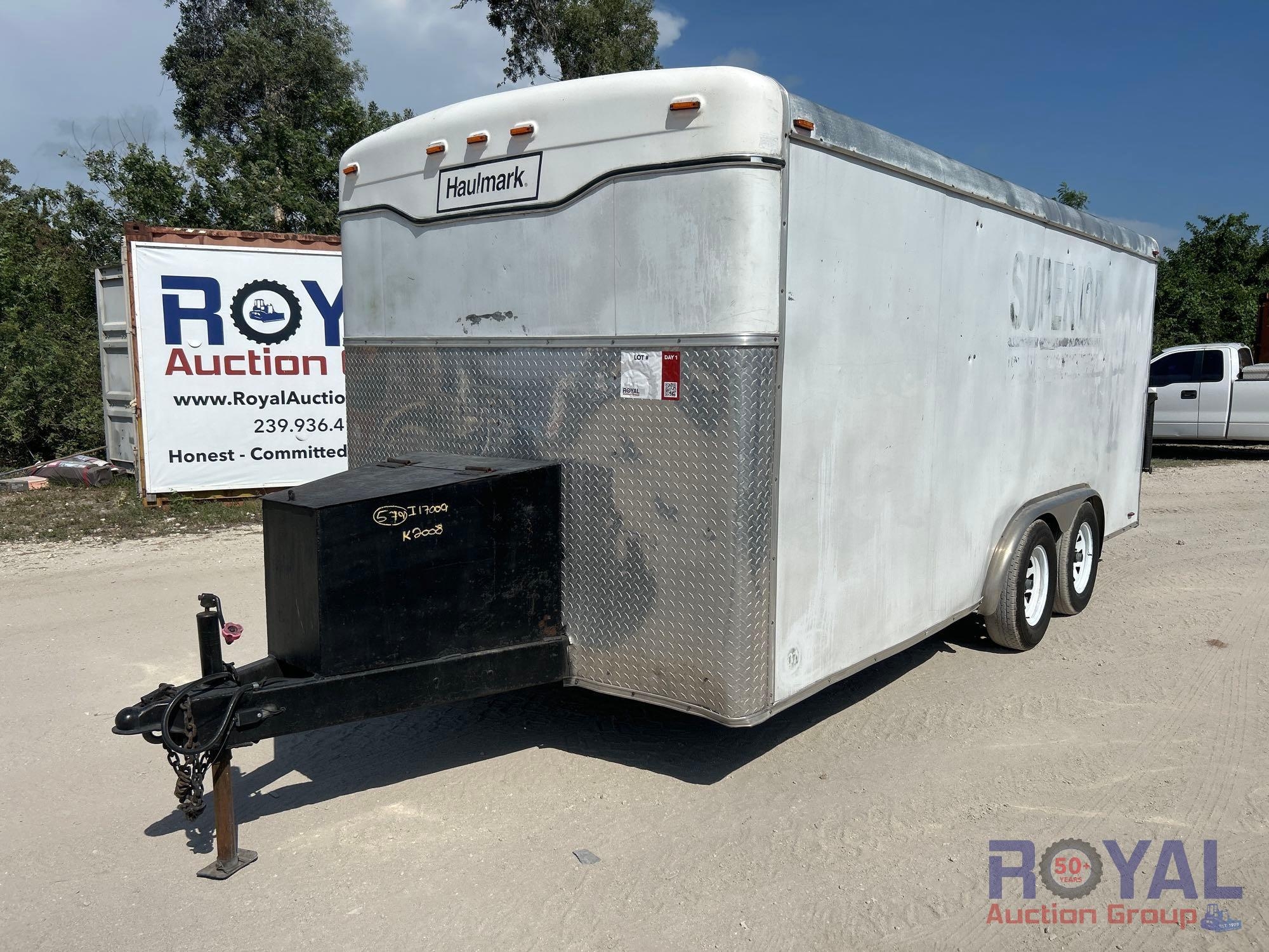 1997 Haulmark Transport DXL / KD7X16WT2 Enclosed Trailer (A46683)