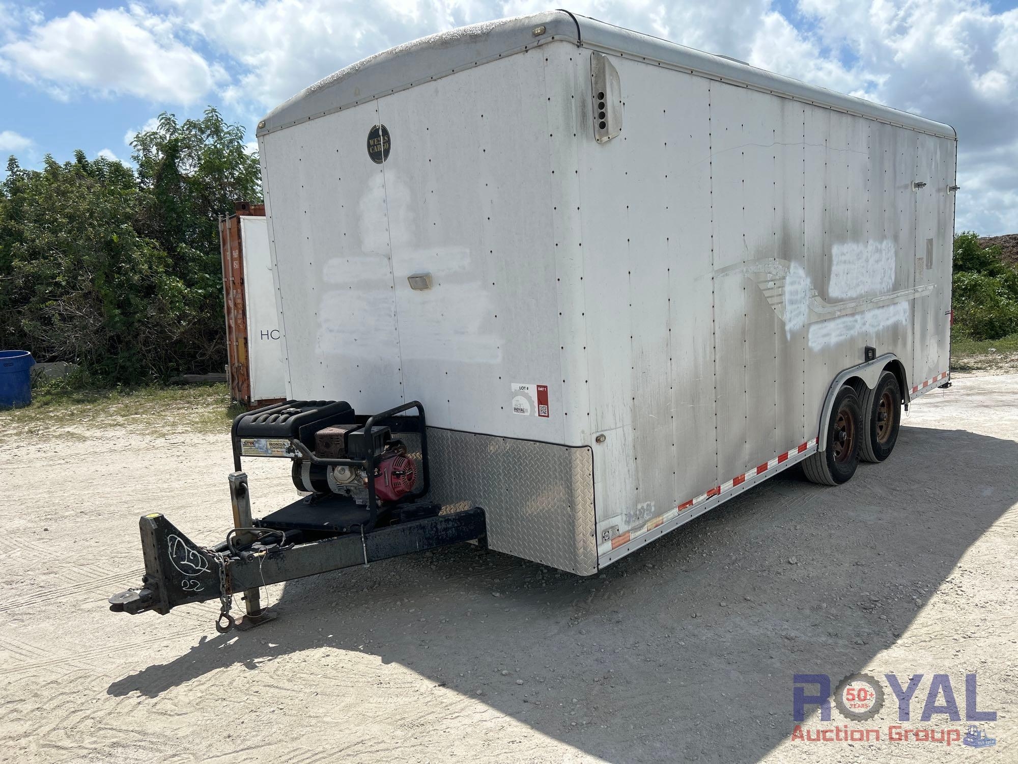 Wells Cargo T/A Enclosed Trailer (A46683)