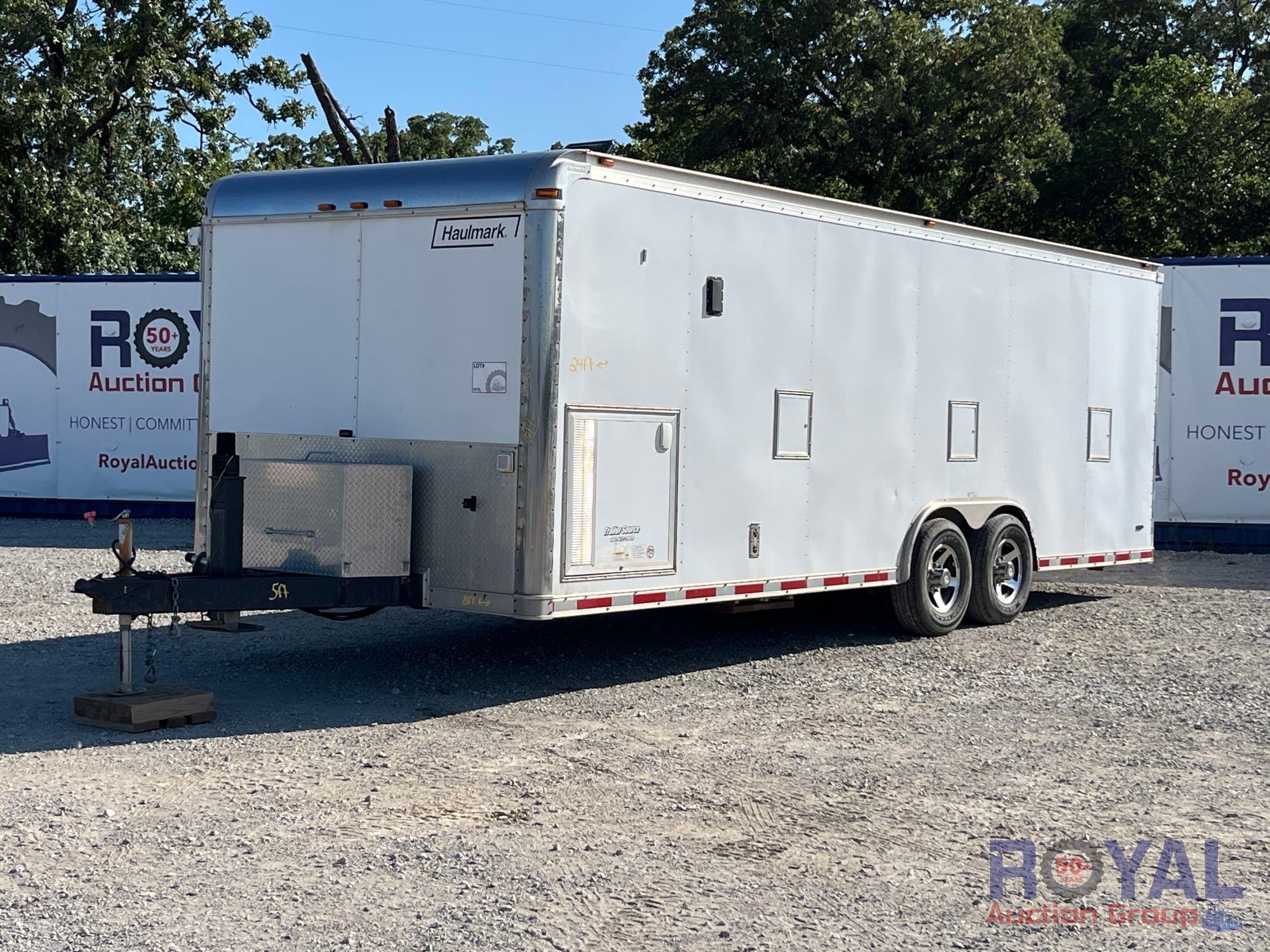 2008 24ft. Haulmark Edge T/A Enclosed Trailer (A49461)