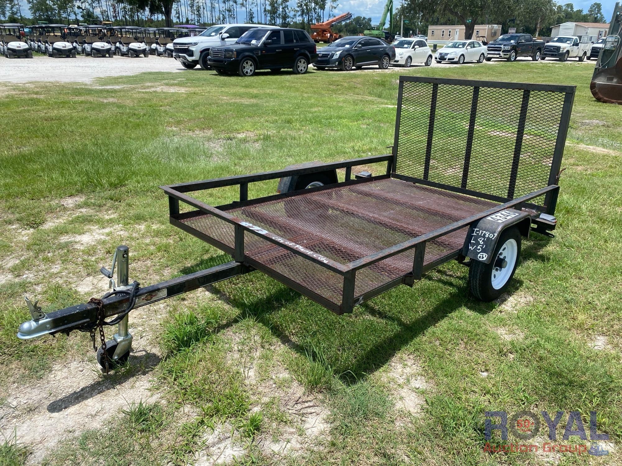 8ft S/A Utility Trailer (A48082)