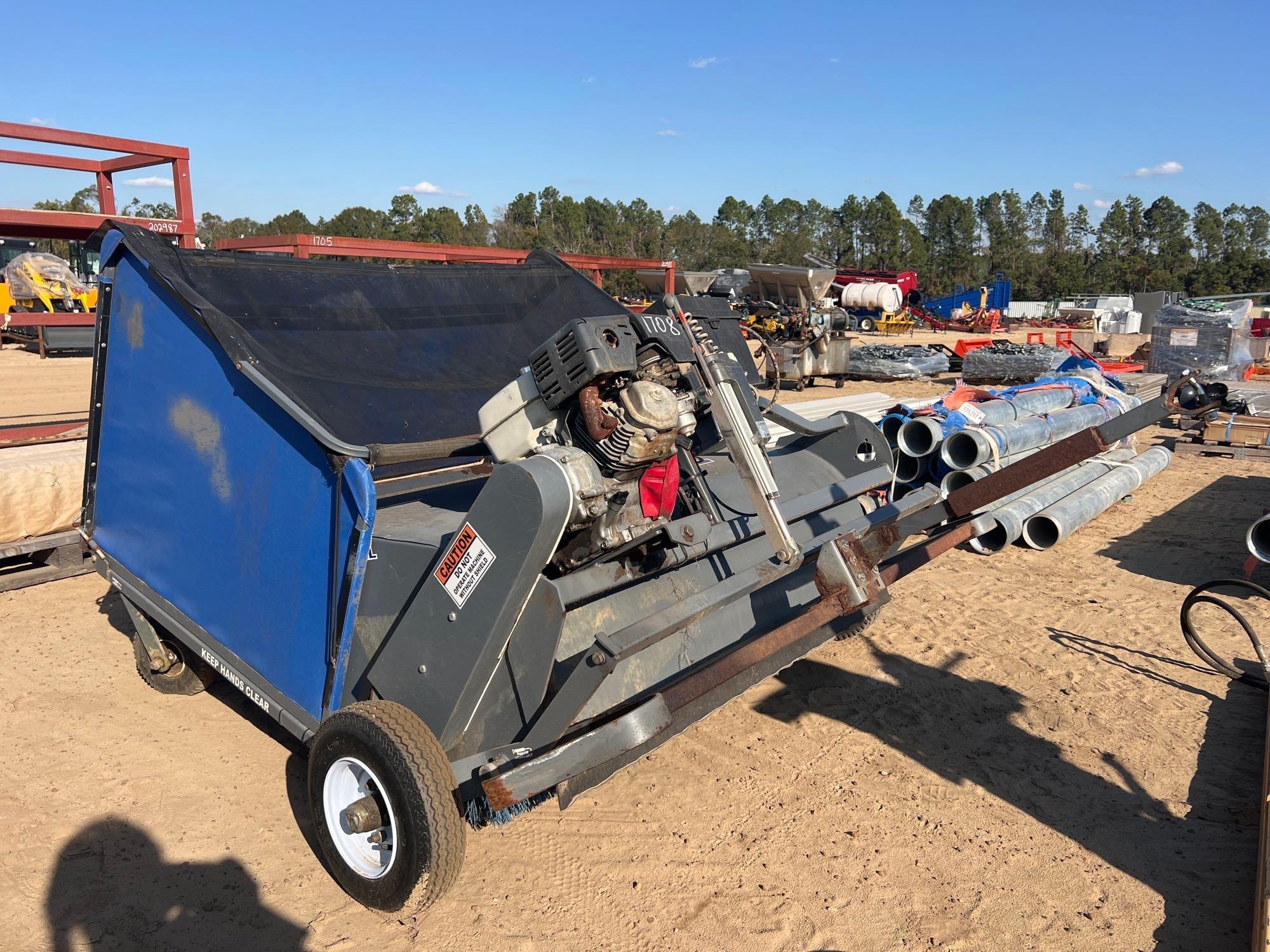 TURFMAST MHW2460 SWEEP-ALL PULL TYPE LAWN SWEEPER (A57192)