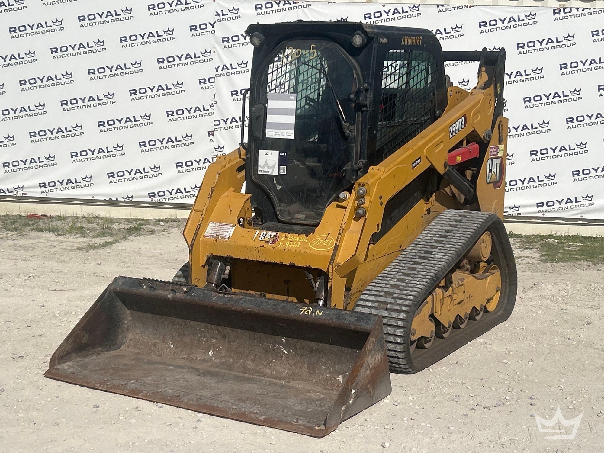 2021 Caterpillar 259D3 Compact Track Loader Skid Steer (A61572)