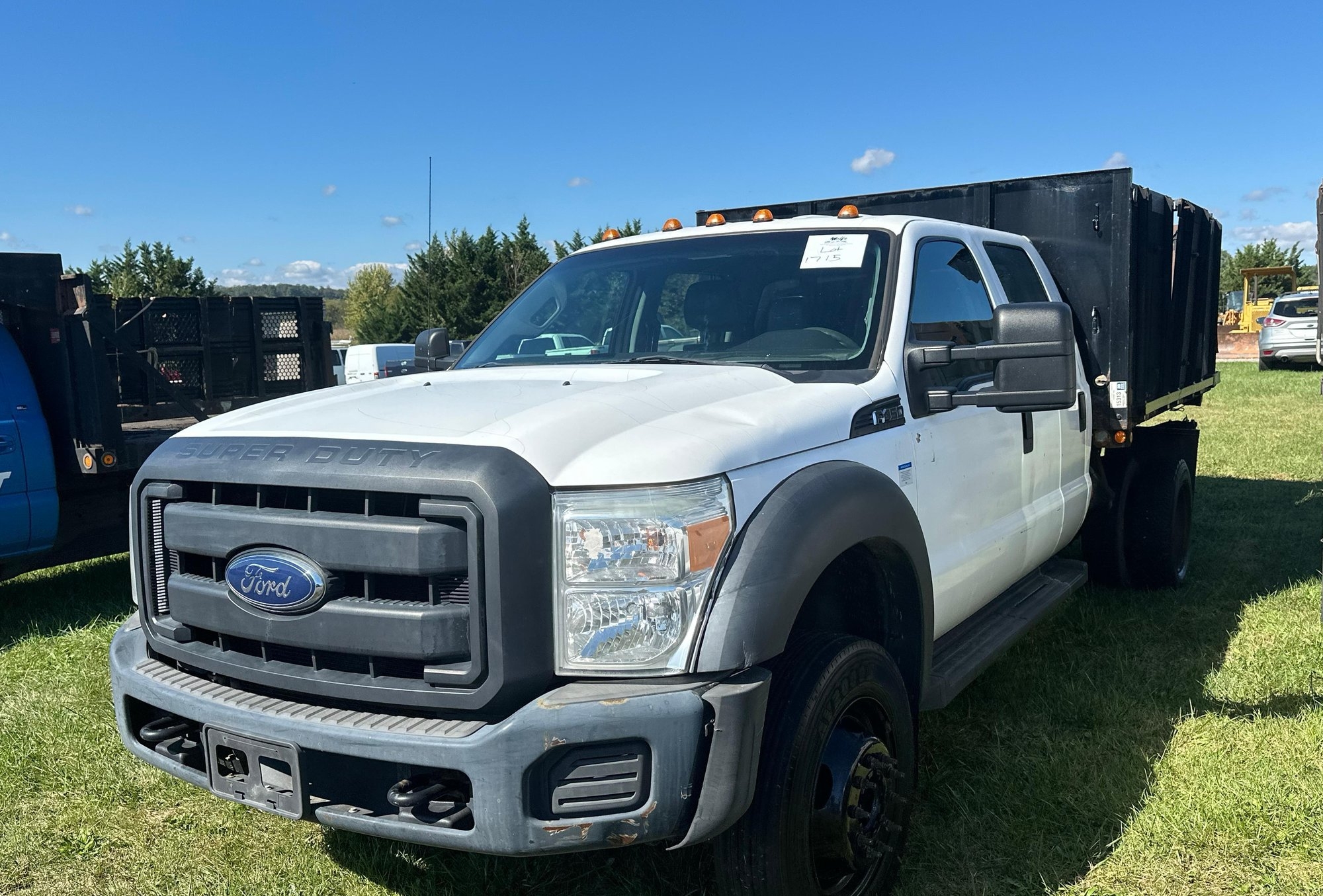 2015 Ford F450 Stake Body Dump (A47477)