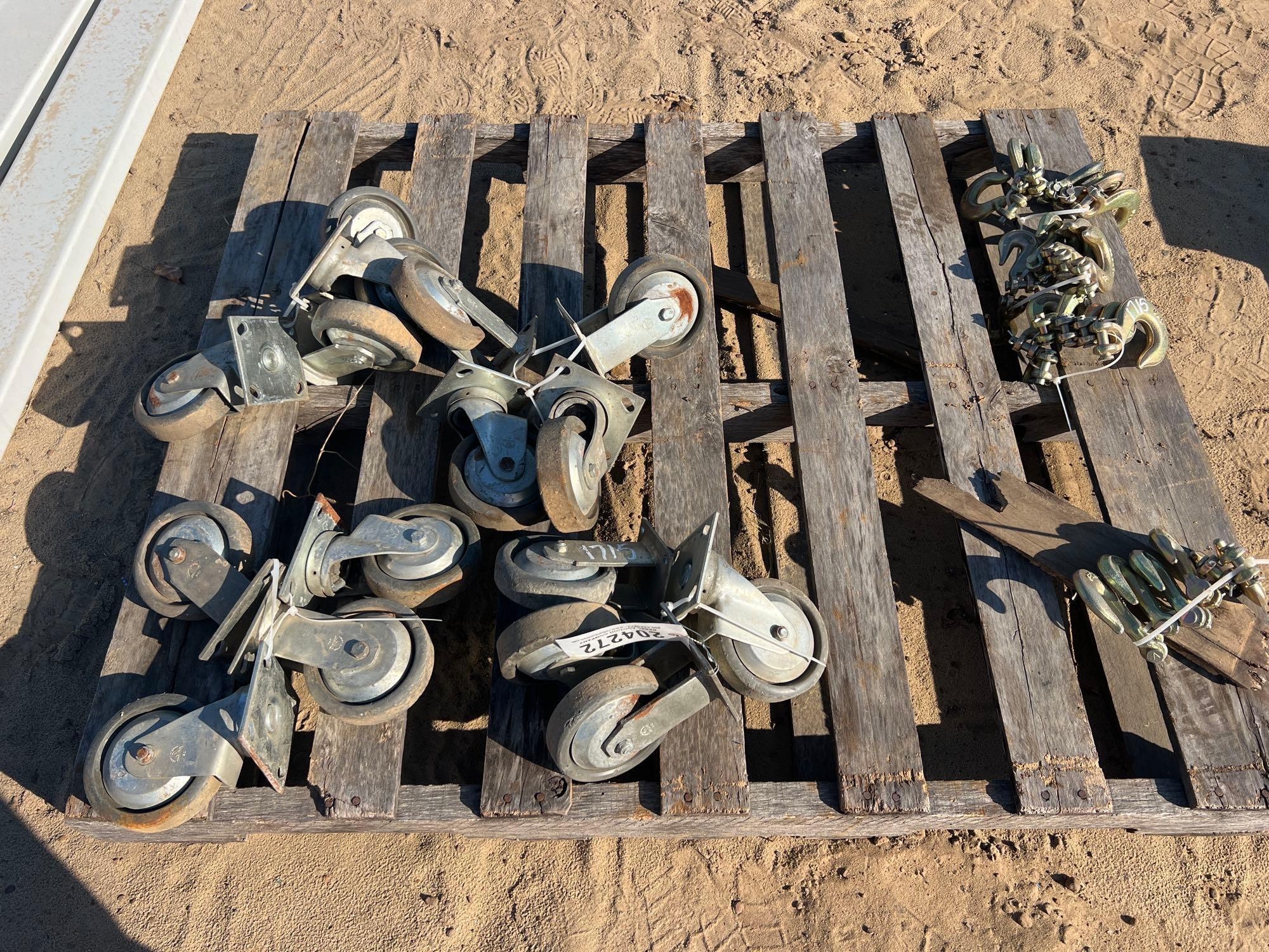 (4) SETS OF 5" CASTOR WHEELS (A57192)