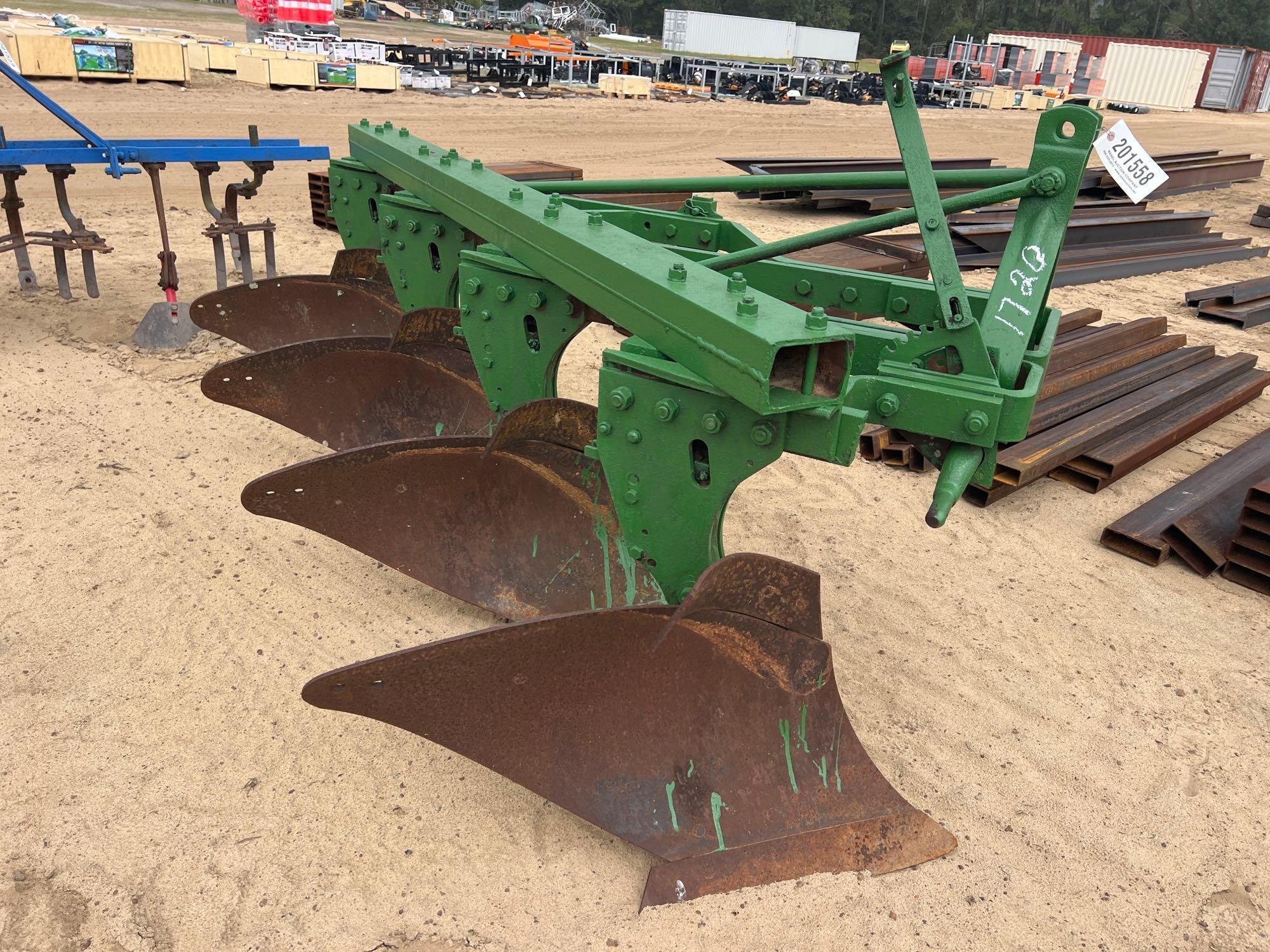JOHN DEERE 4 BOTTOM PLOW, 3PT (A54756)