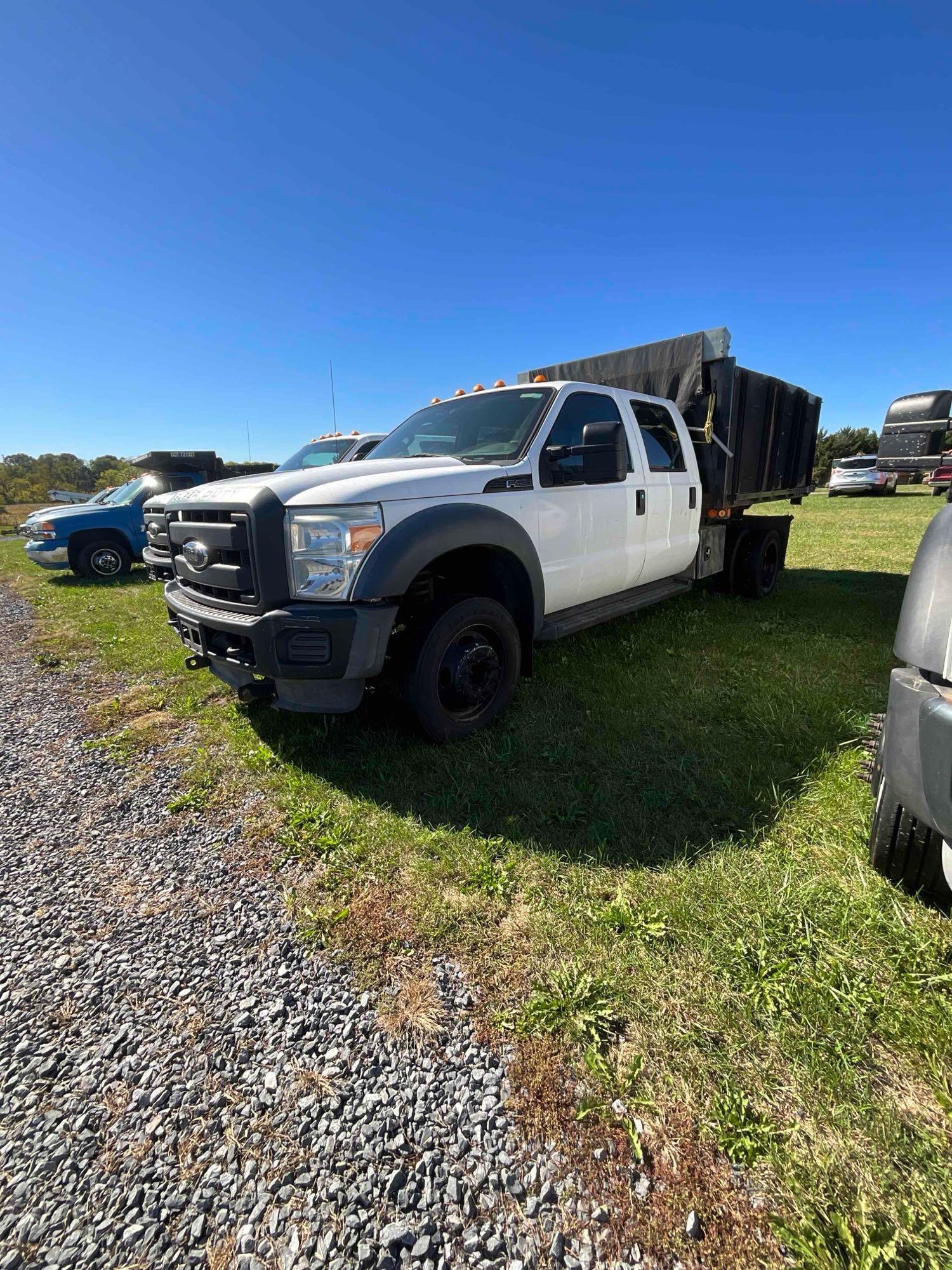 2015 Ford F450 Stake Body Dump (A47477)
