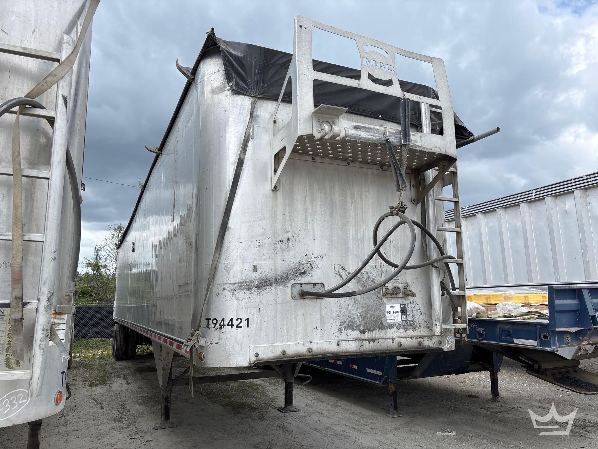 2021 Mac Trailers 48ft. T/A Walking Floor Trailer (A64556)