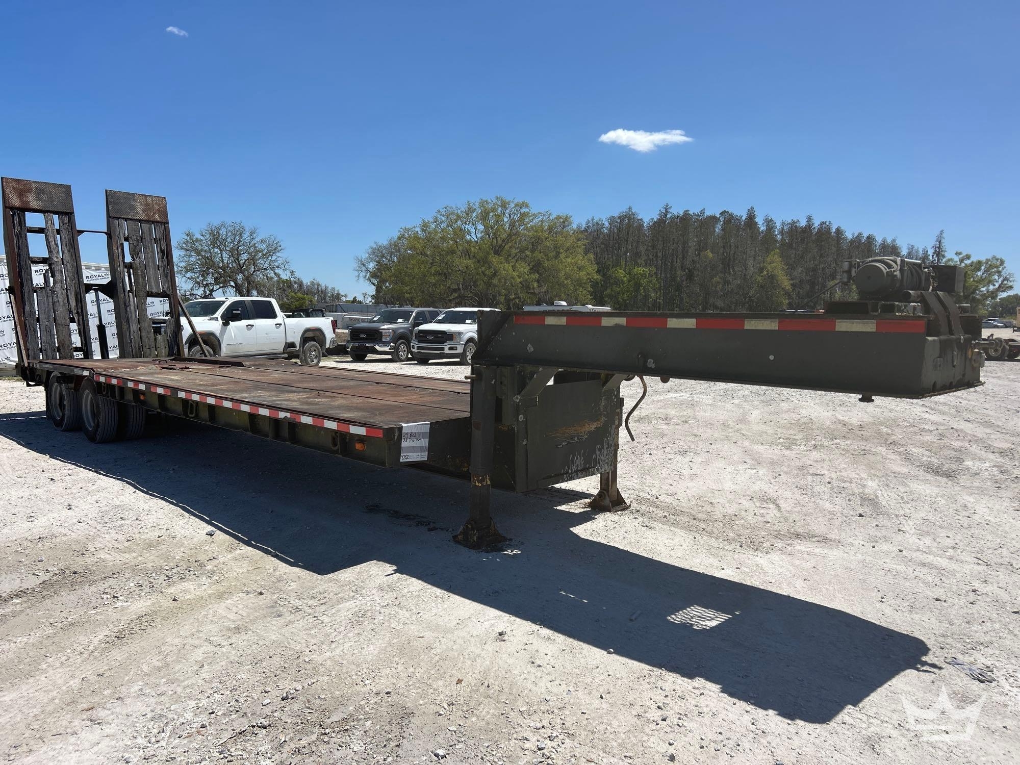T/A Drop Deck Equipment Tailer (A64556)