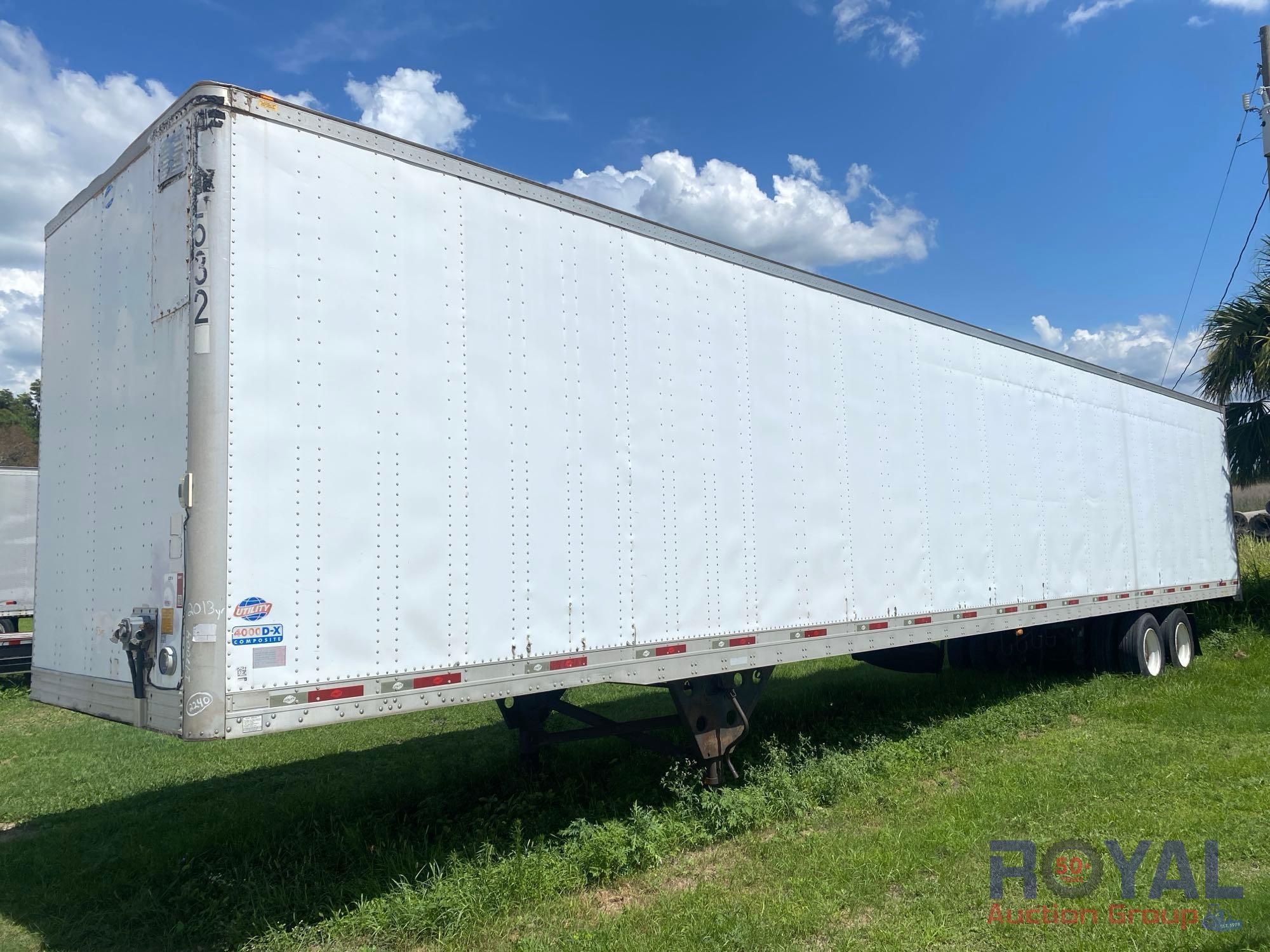 2014 Utility Trailer 4000DX 53ft. T/A Dry Van Trailer (A55852)