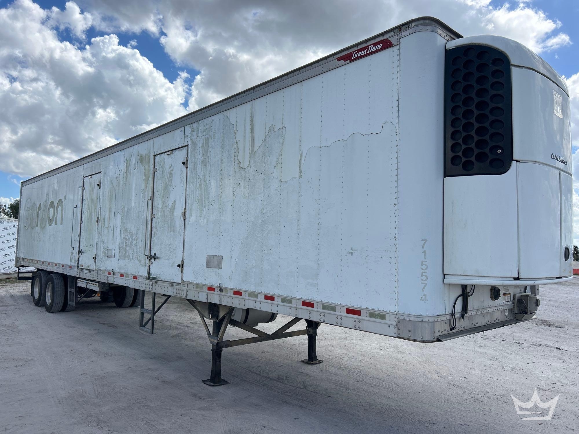 2016 Great Dane 48ft. T/A Refrigerated Van Reefer Trailer (A64556)