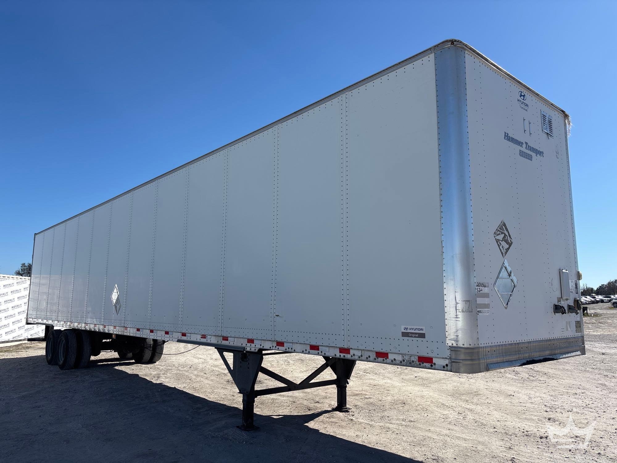 2015 Hyundai VC2530152 53ft. T/A Dry Van Trailer (A64556)