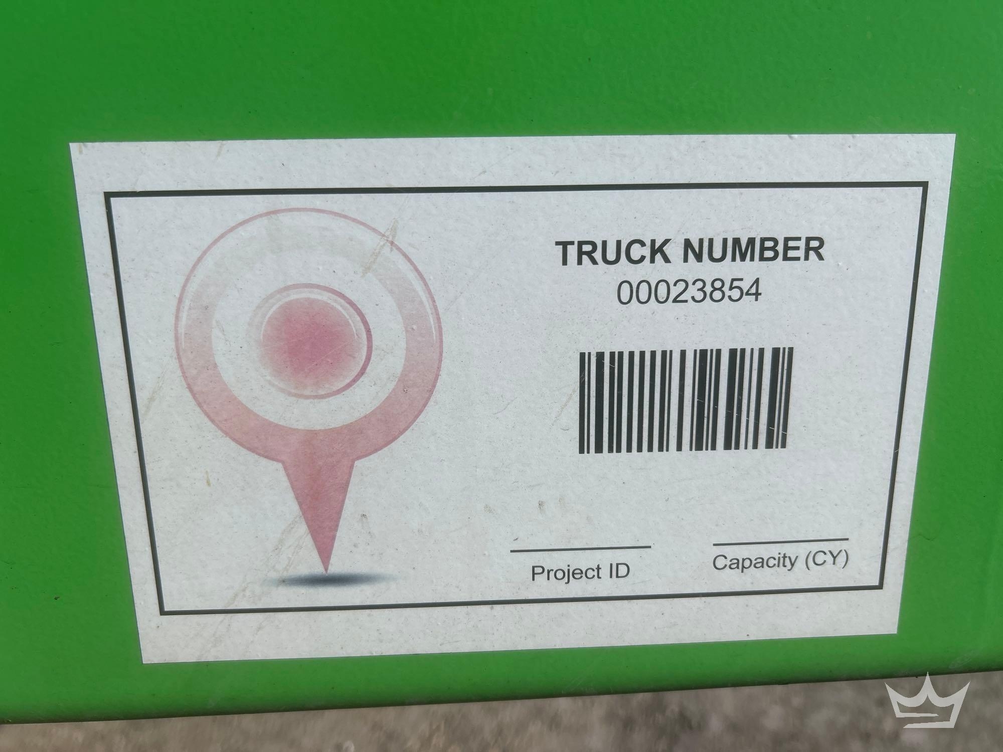 2023 Globe Trailer GTDD30236 36ft. 75yd. T/A End Dump Trailer (A61573)