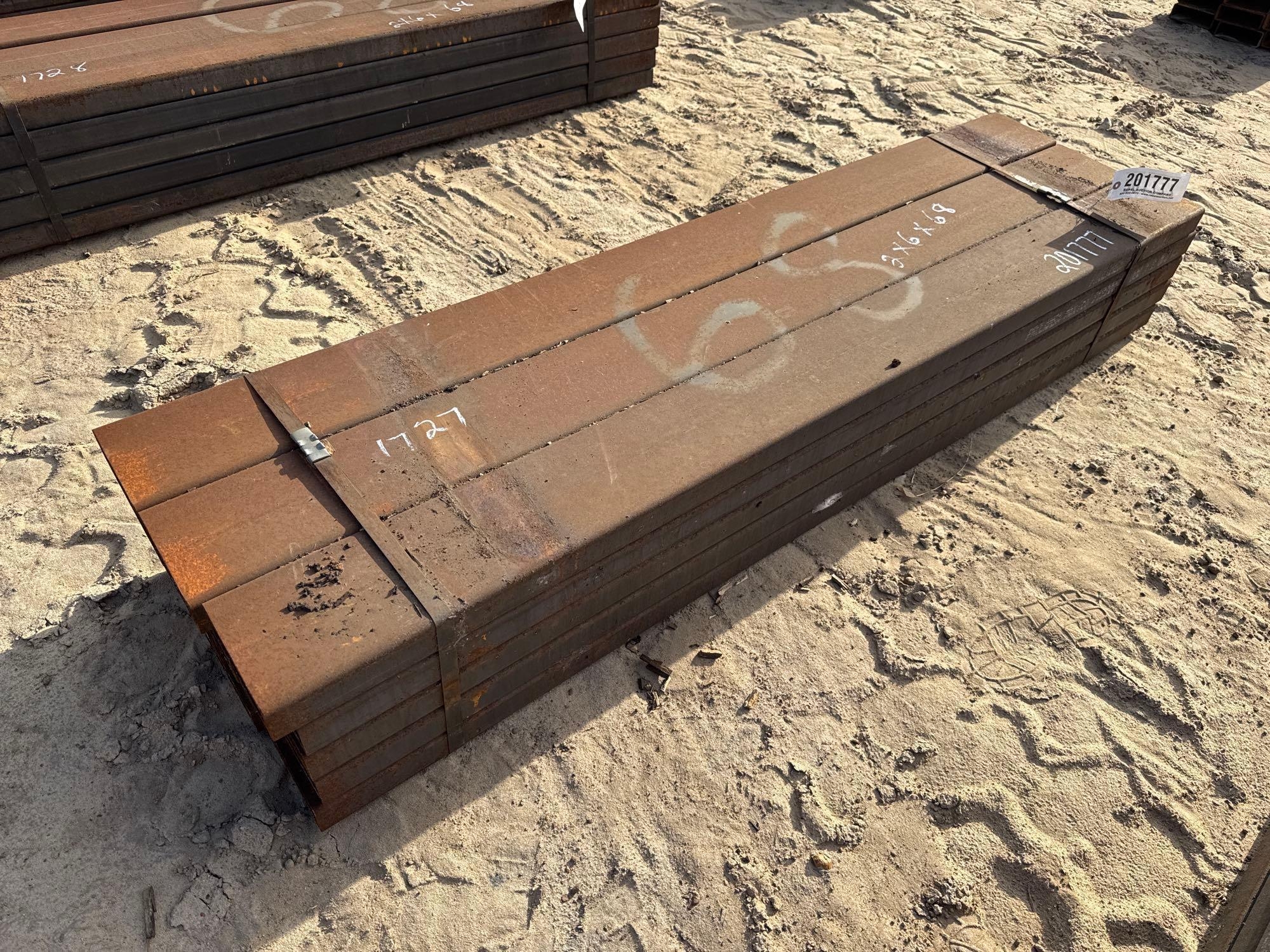 (APPROX 15) 2" X 6" X 68" TUBING (A54756)