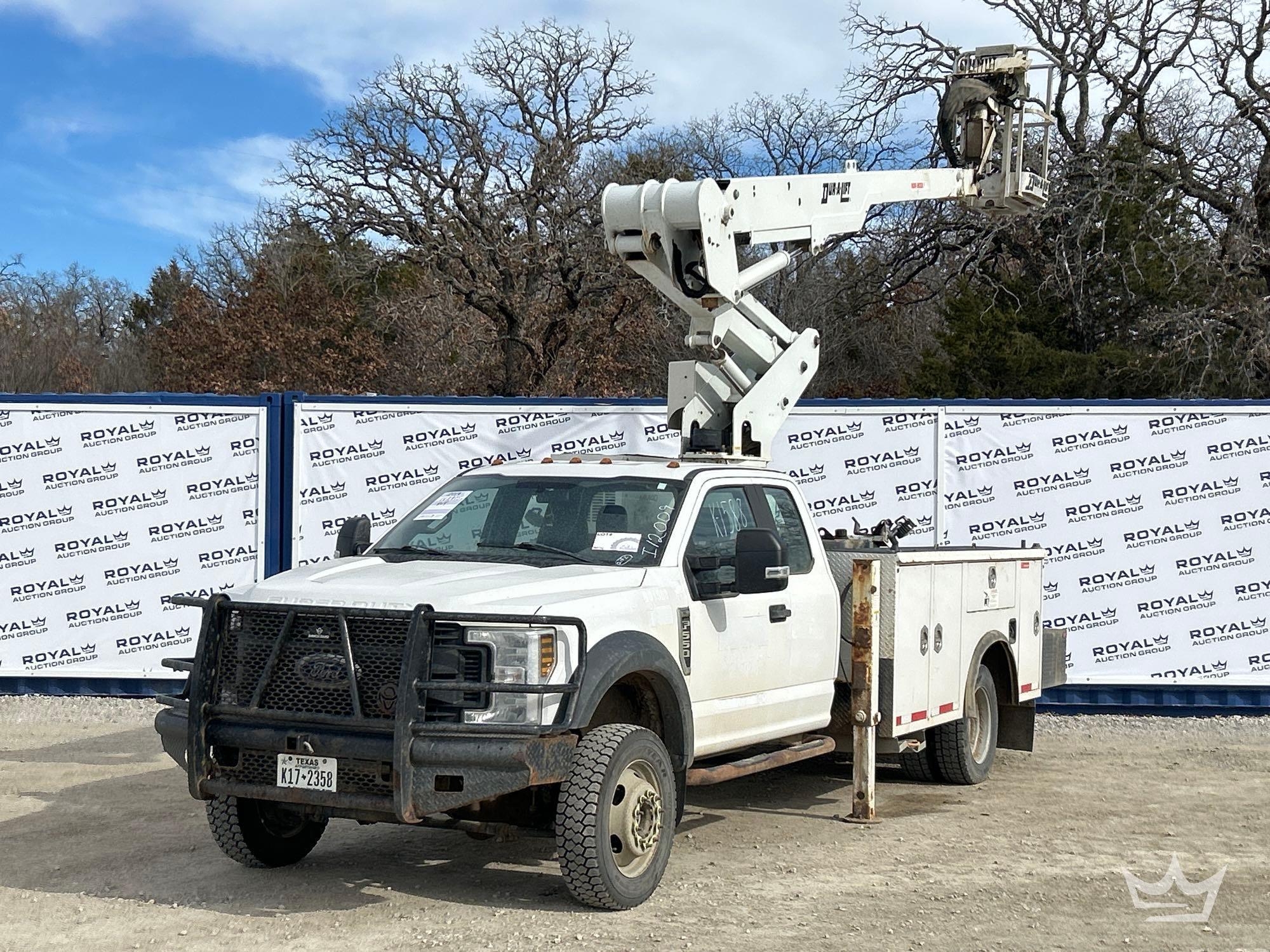 2019 Ford F-550 4x4 Dur-A-Lift DTAXS39 39ft. Bucket Truck (A60352)