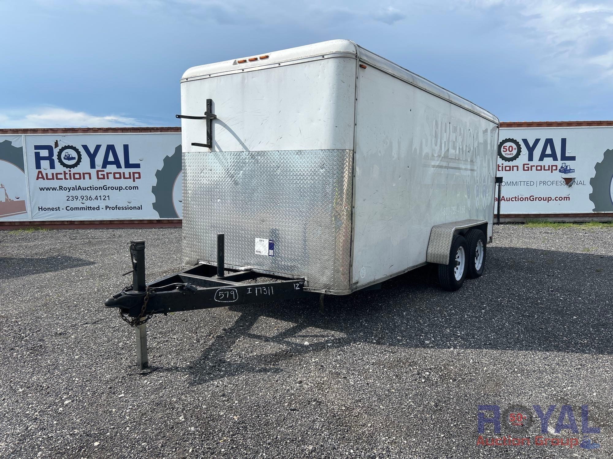 12 Ft Enclosed Trailer (A50324)