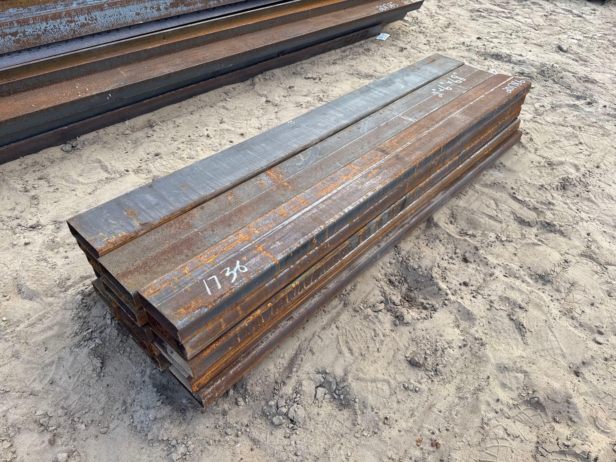 (APPROX 15) 2" X 6" X 68" TUBING (A54756)