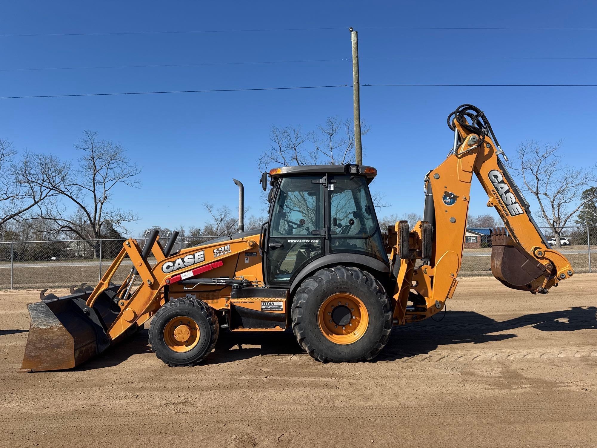 2014 CASE 590 SUPER N BACKHOE (A62129)