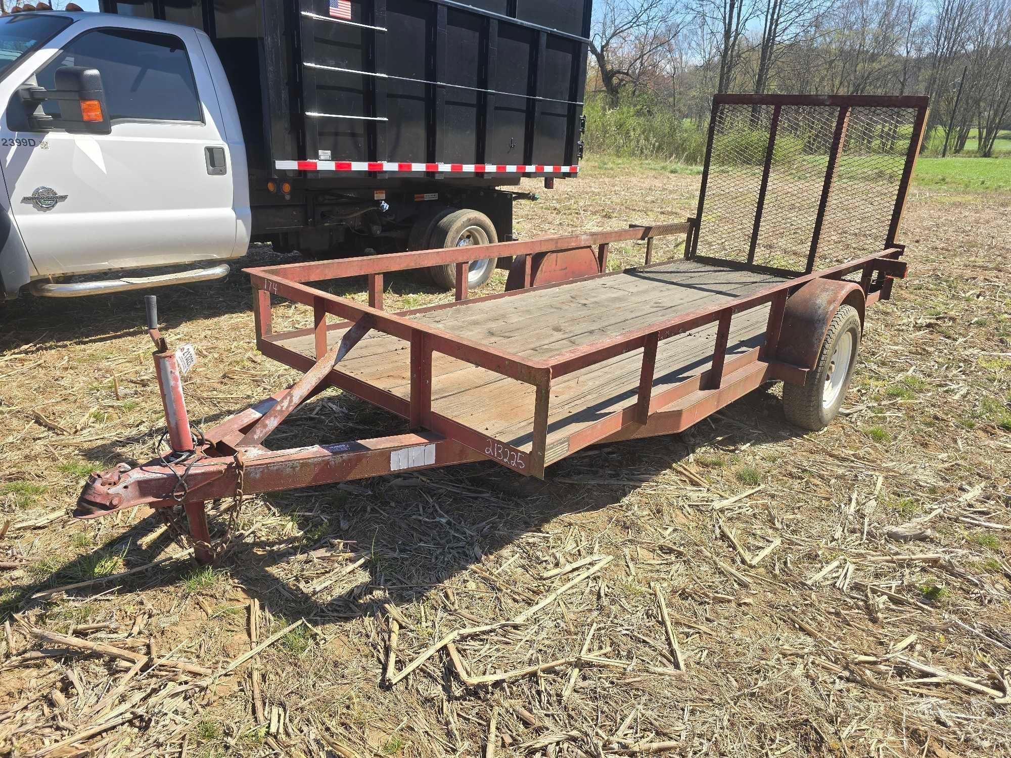 TOP HAT 5' X 13' S/A TRAILER (A64277)