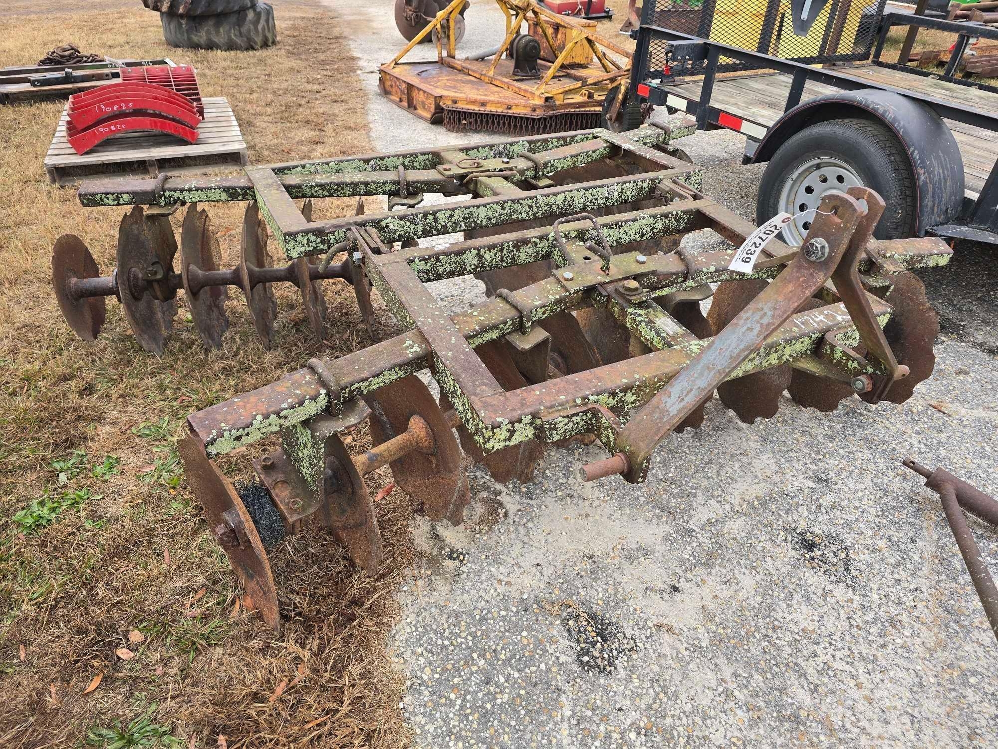 22 BLADE DISC HARROW, 3PT (A58374)