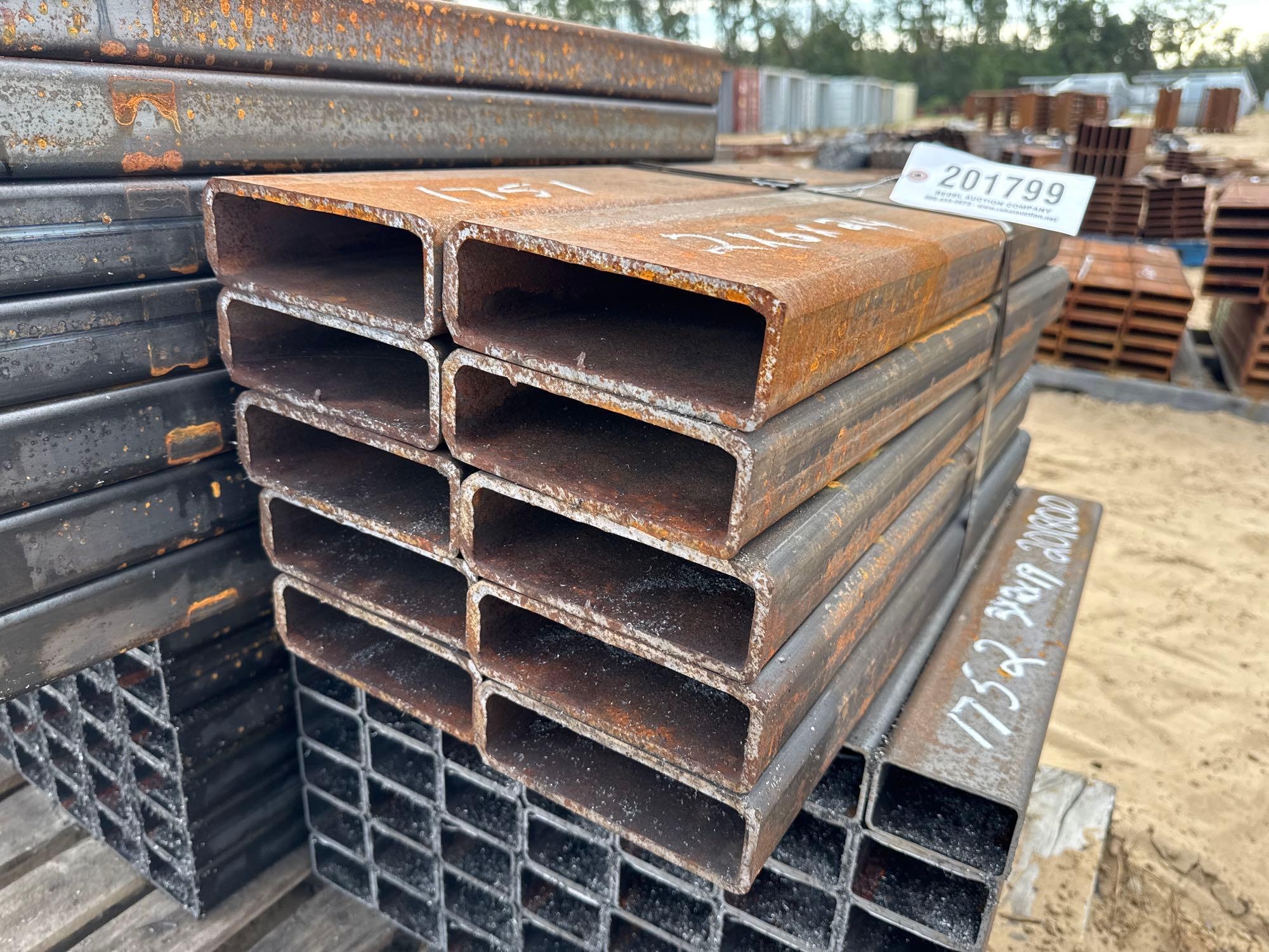 (10) 2" X 6" X 24" TUBING (A54756)