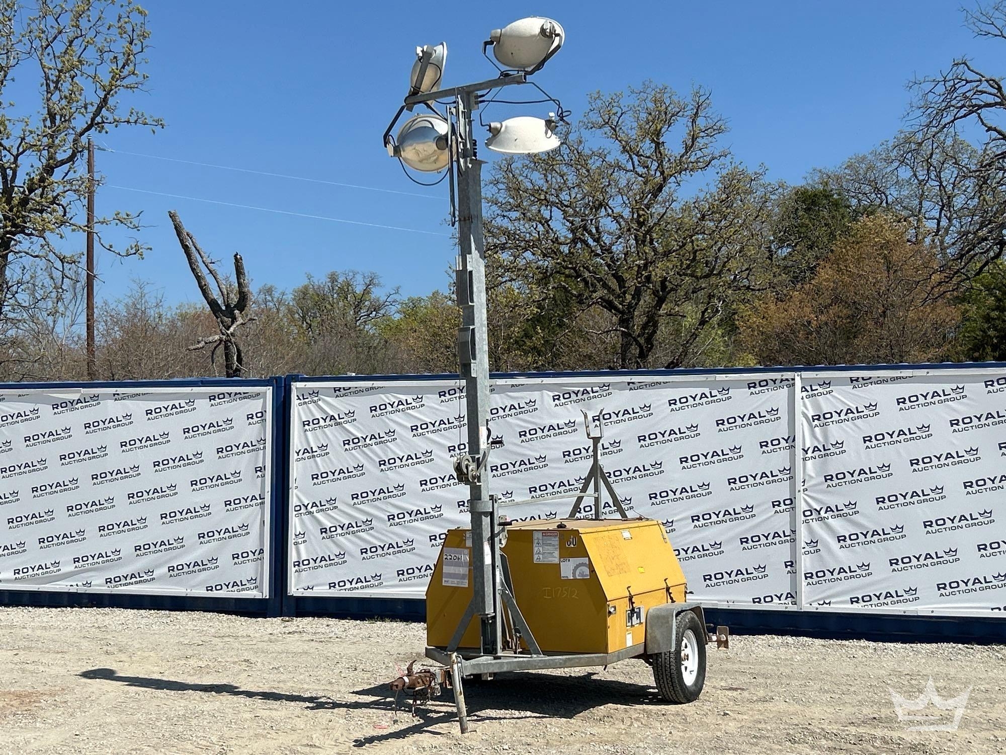 Warren Power Systems WCW204MH 20KW Towable Light Tower (A64194)