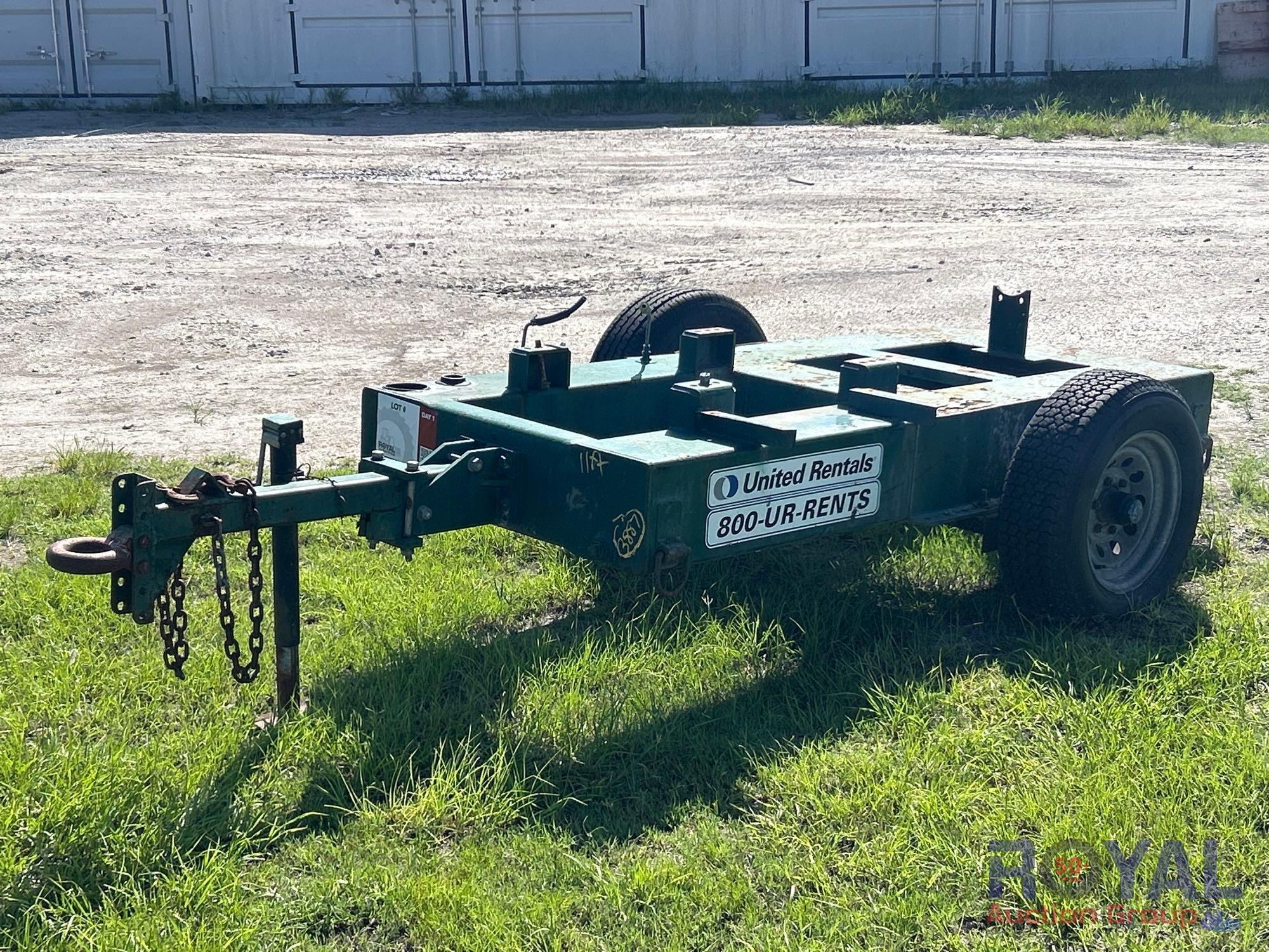 11ft S/A Fuel Tank Trailer Frame (A51691)