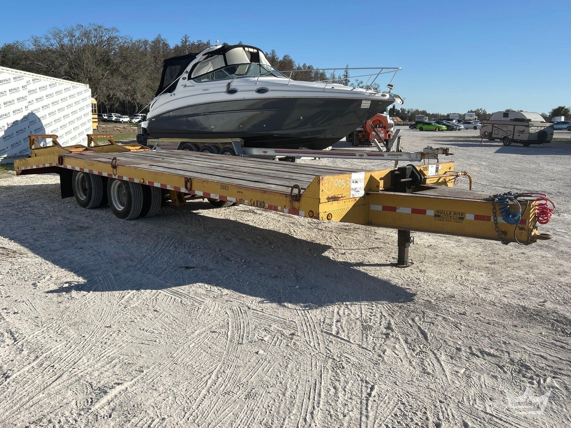 2005 Rolls Rite 26ft. 24 Ton T/A Tag Tailer (A61573)