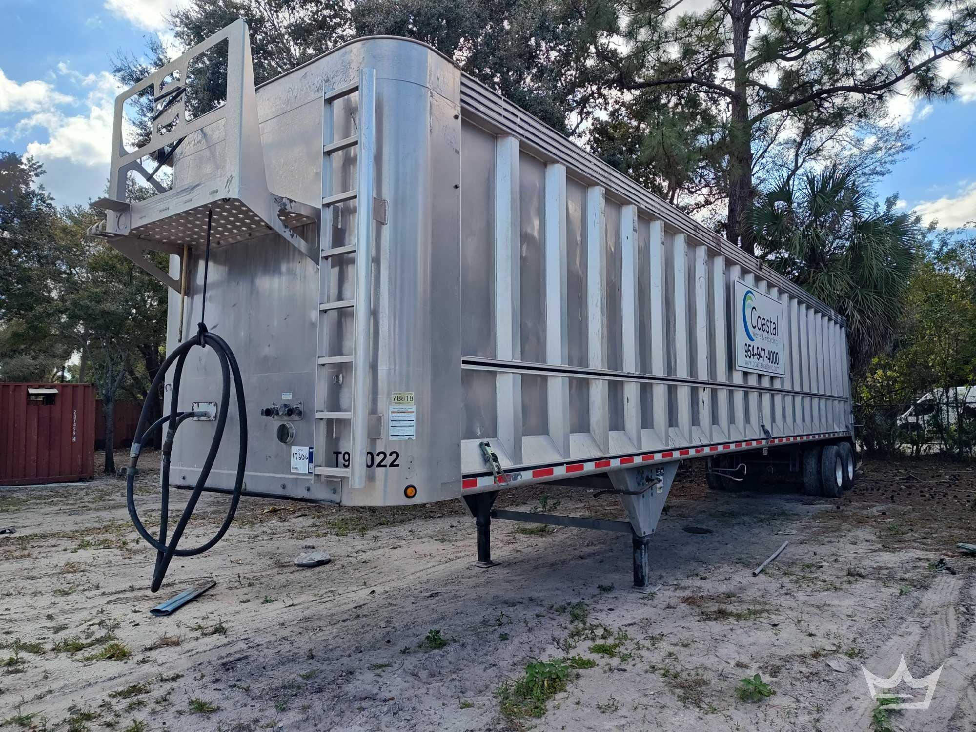 2022 Mac Trailers 48ft. T/A Walking Floor Trailer (A64556)