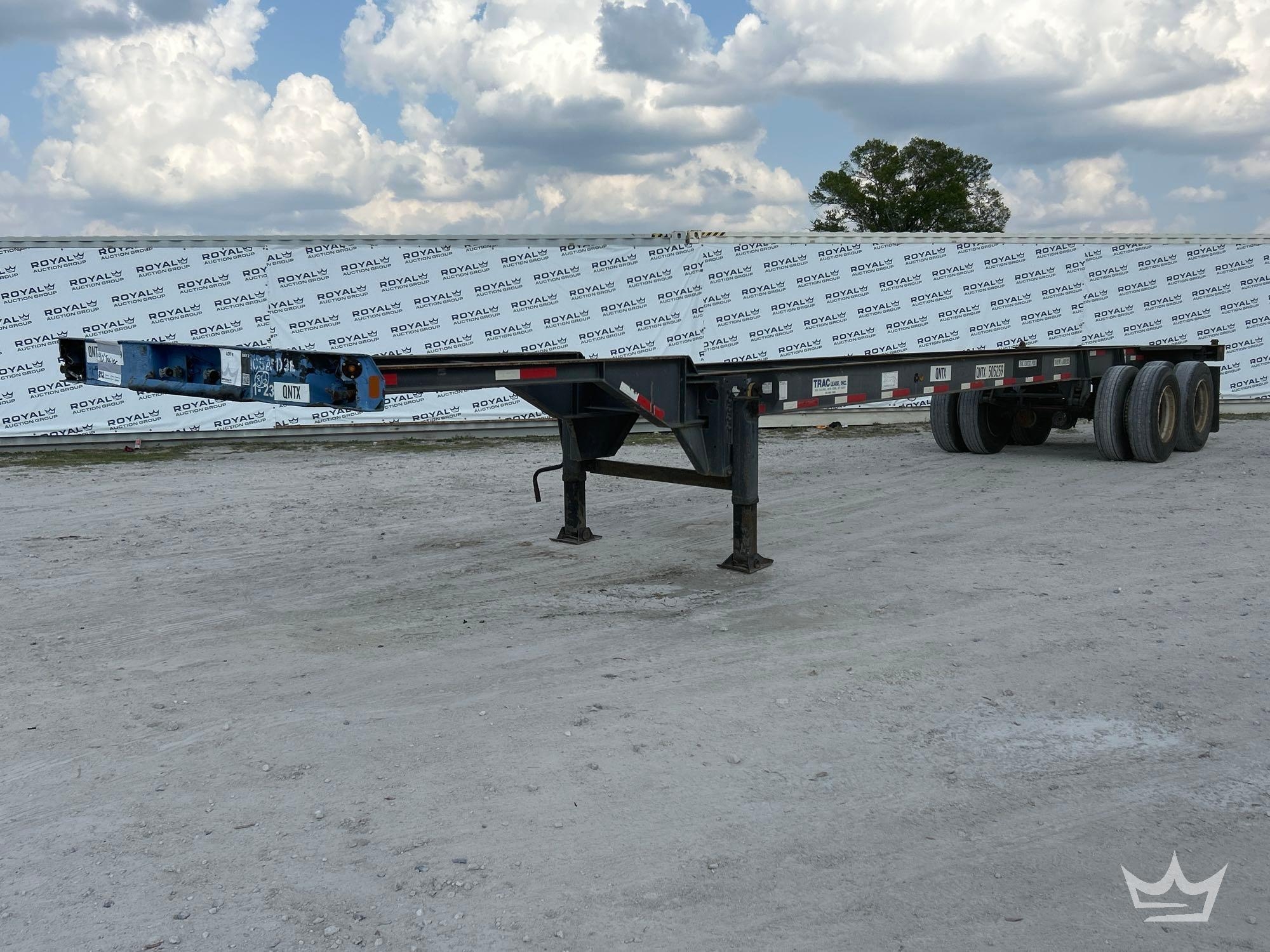 1989 Cheetah Chassis Corp 40ft. 36 Ton T/A Container Trailer (A64556)