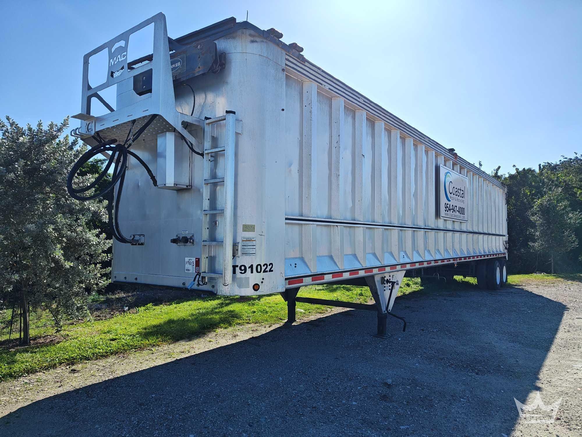 2022 Mac Trailers 48ft. T/A Walking Floor Trailer (A64556)