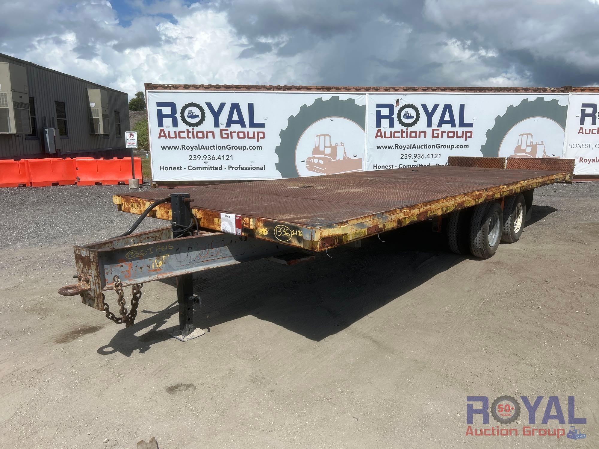 24ft T/A Flatbed Trailer (A55787)