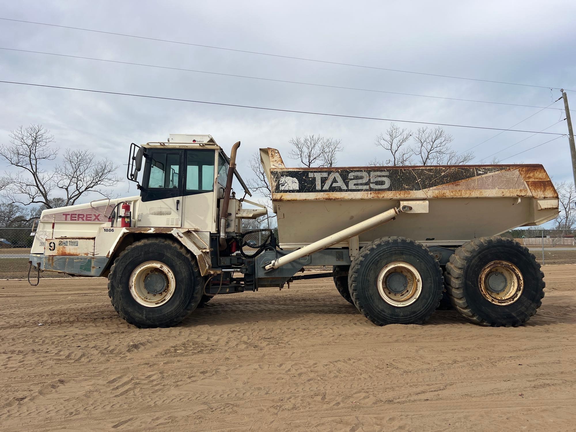 2002 TEREX TA25 OFF ROAD DUMP TRUCK (A60429)