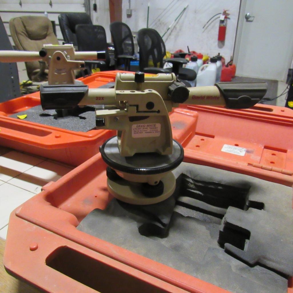 David White LT6-900 Level Transit, S/N C500926, Model 8834 (A59076)