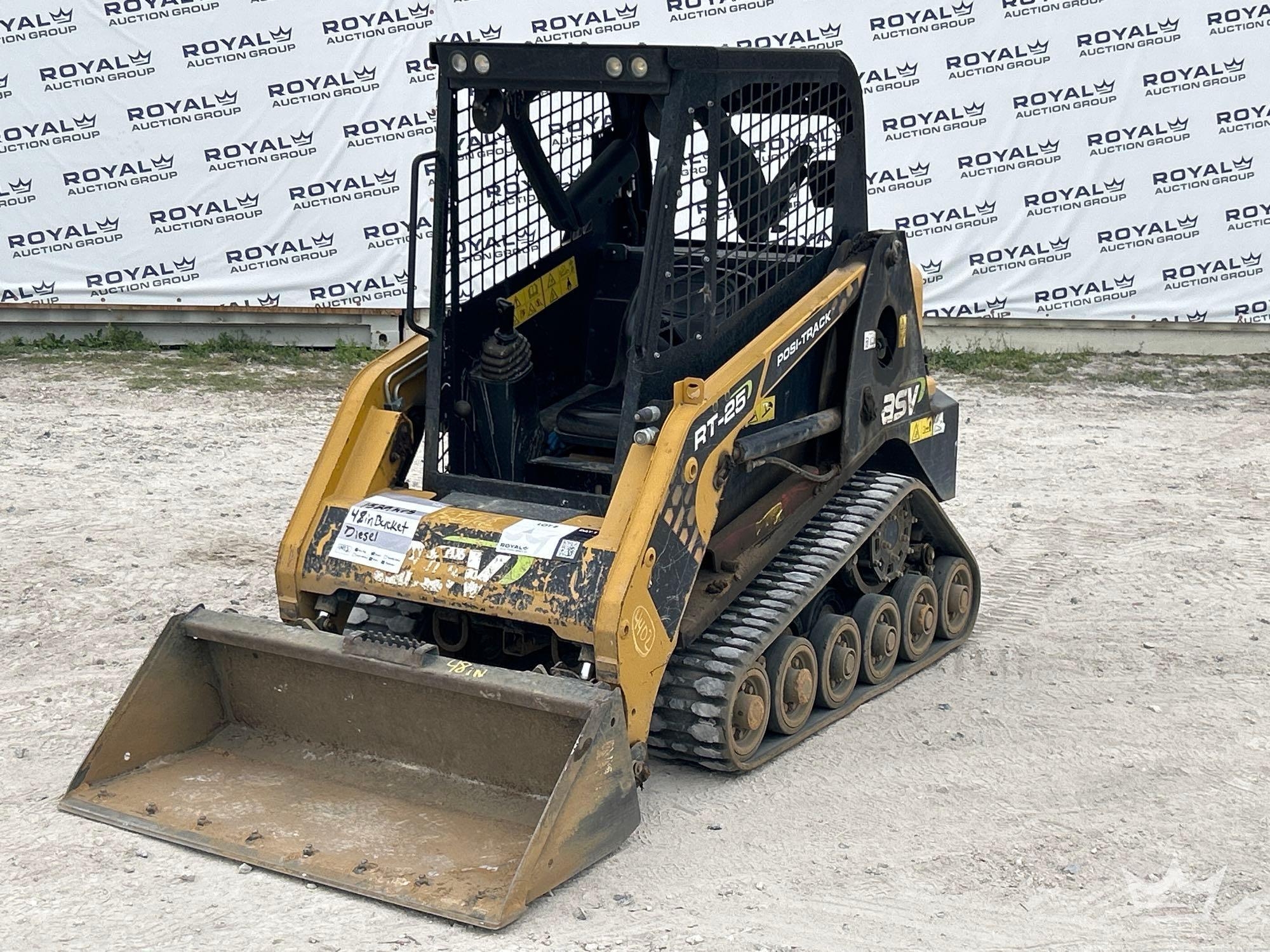 2023 ASV RT-25 Posi-Track Compact Track Loader Skid Steer (A61572)