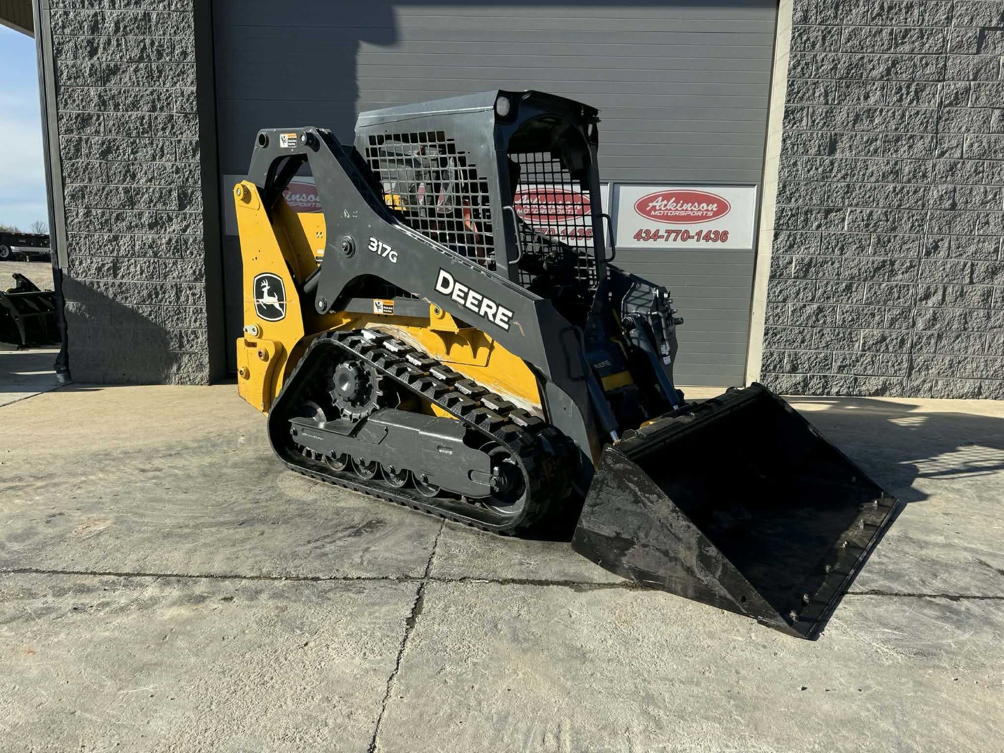 2021 John Deere 317G Skid Steer (A62613)