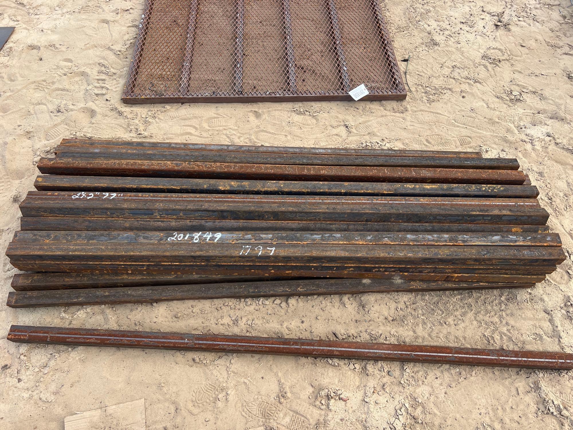 (40) 2" X 2" X 79" TUBING (A54756)
