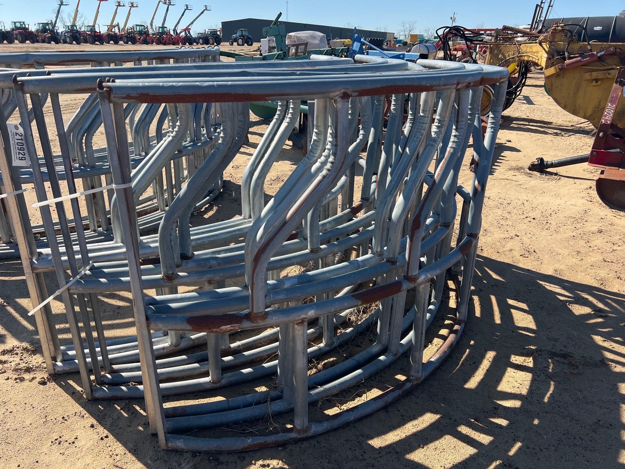 3PC. GALVANIZED HAY RING (A62130)