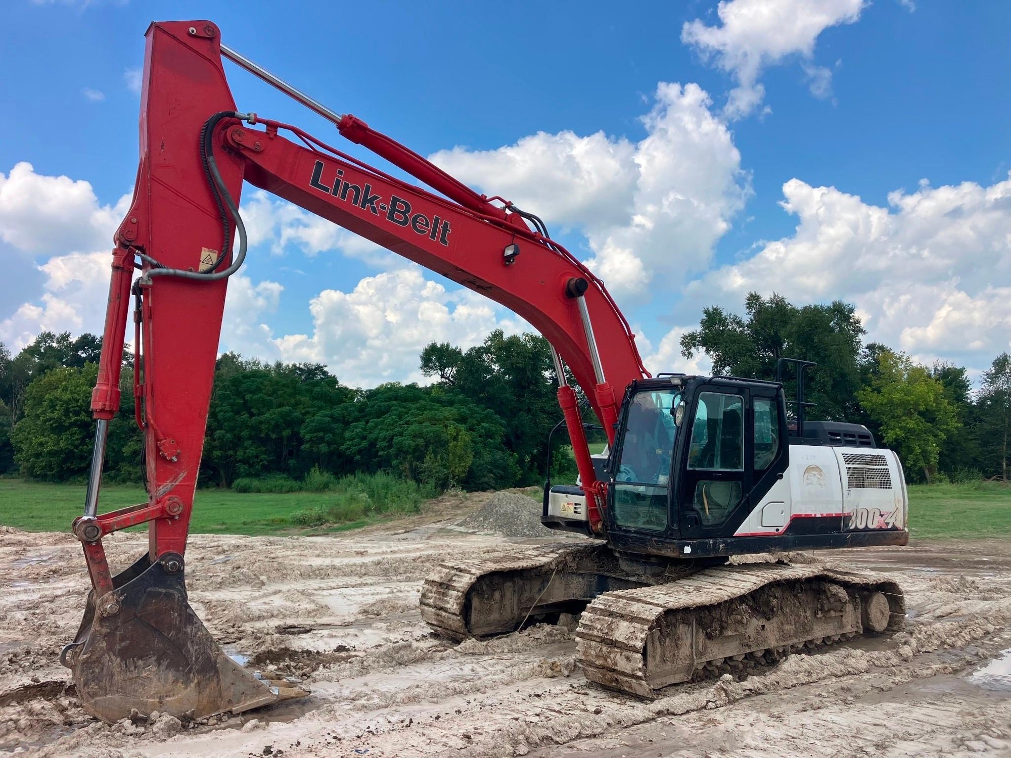 2018 Link-Belt LBX 300X4 Hydraulic Excavator - Aux Hydraulics - 6388 Hours Showing - 24 In Bucket (A55218)