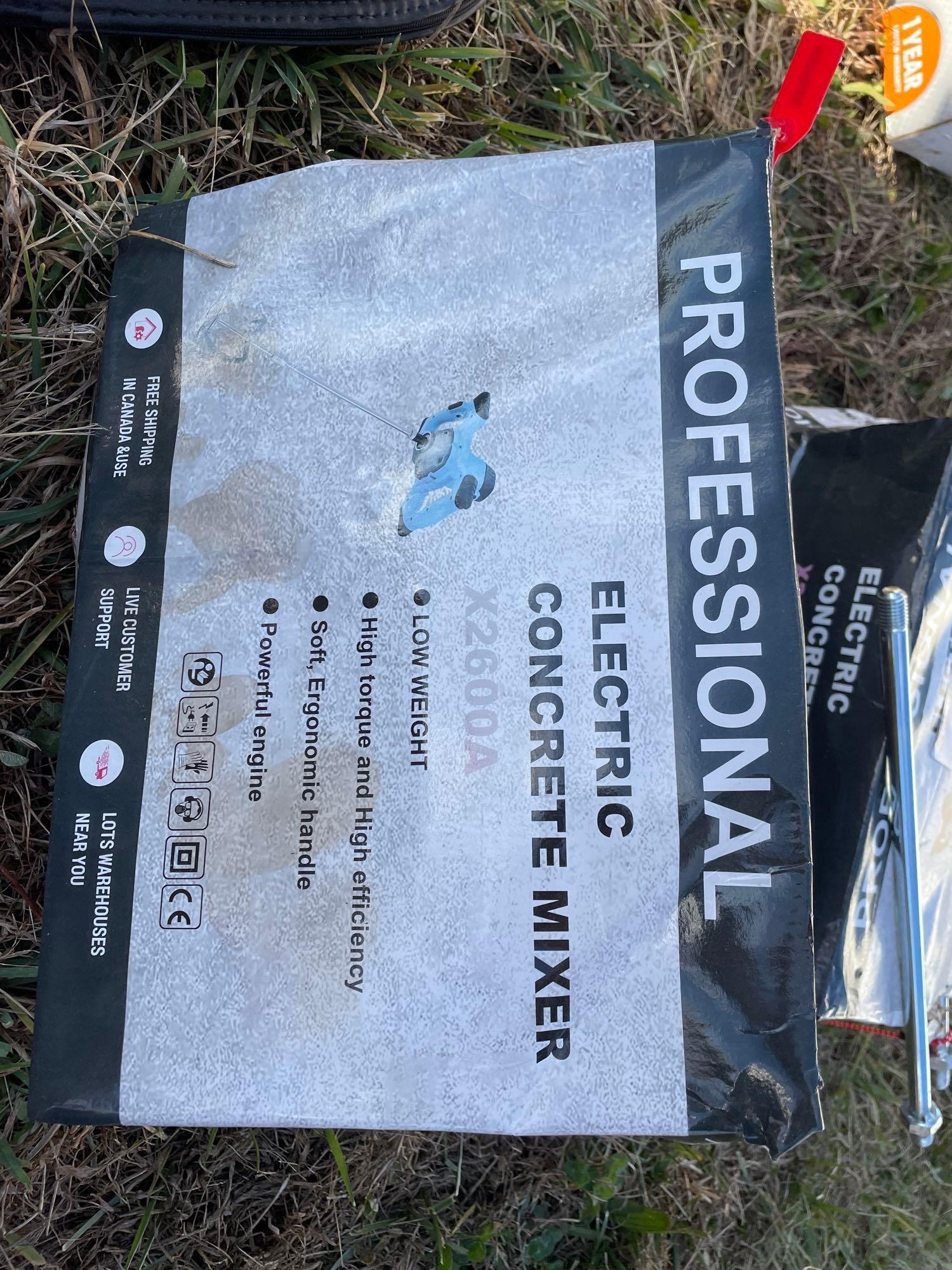 Electric Concrete Mixer (A57453)