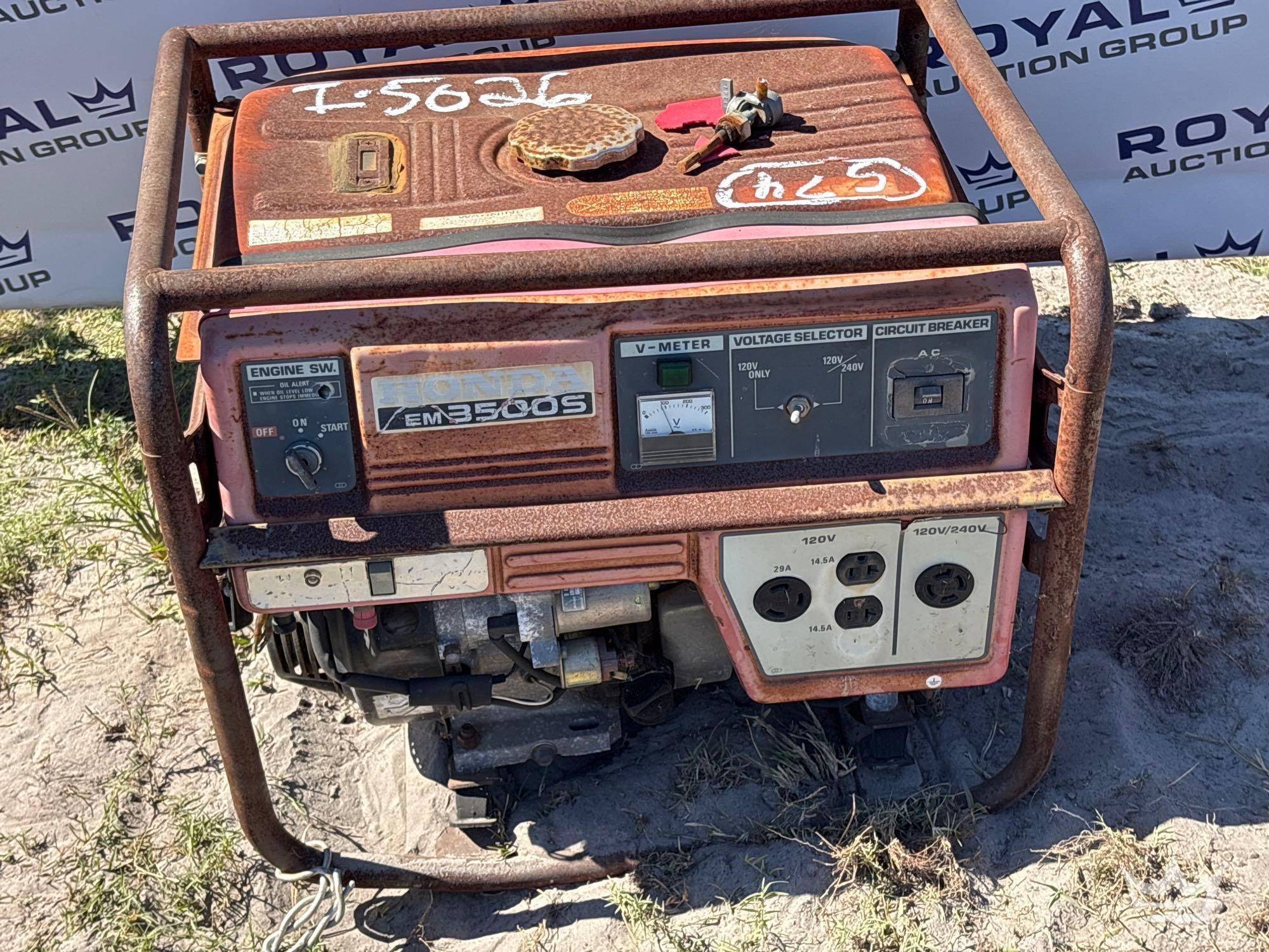 Honda EM3500S Portable Gasoline Generator (A59228)