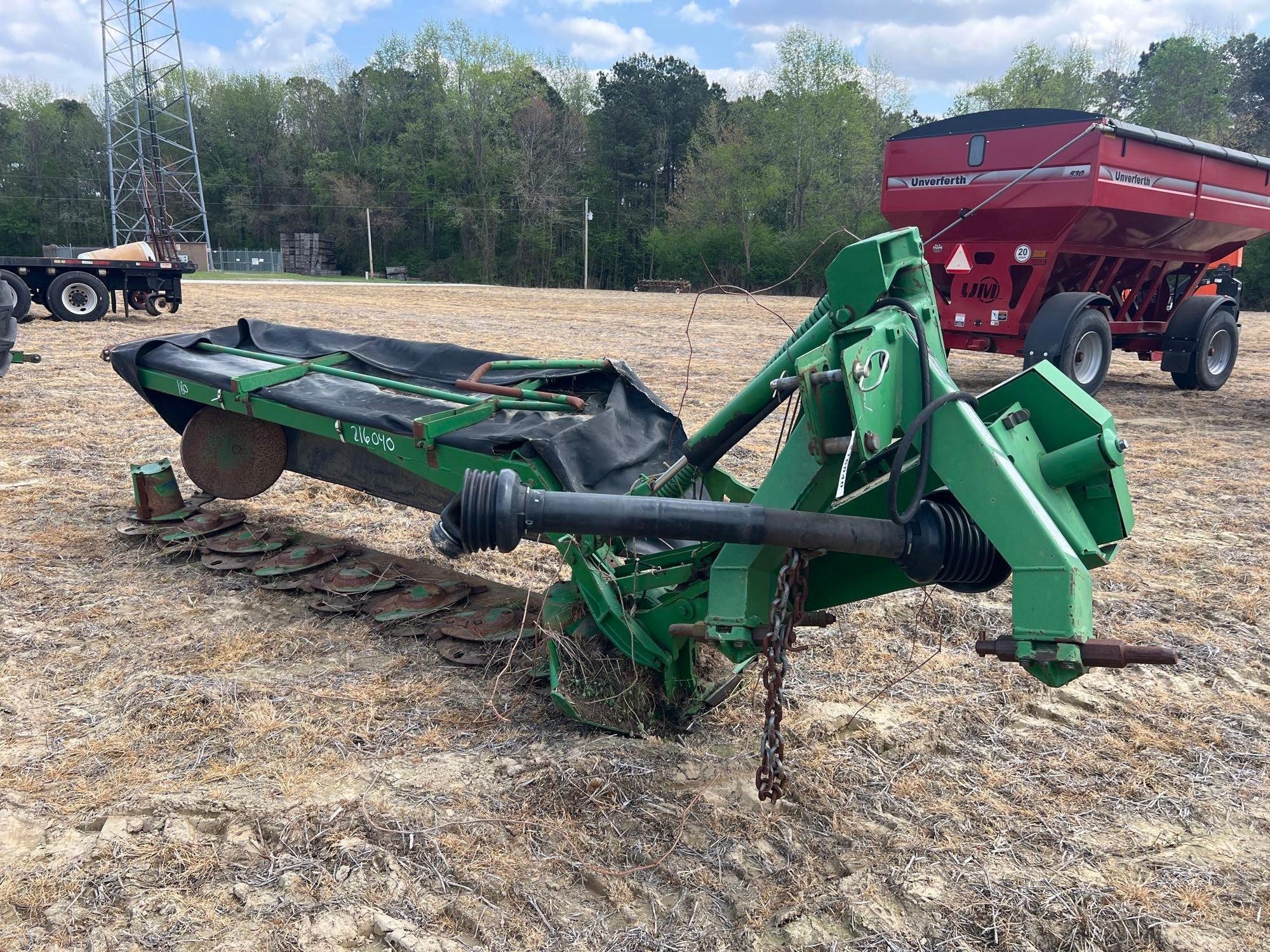 JOHN DEERE 285 DISC MOWER (A64278)