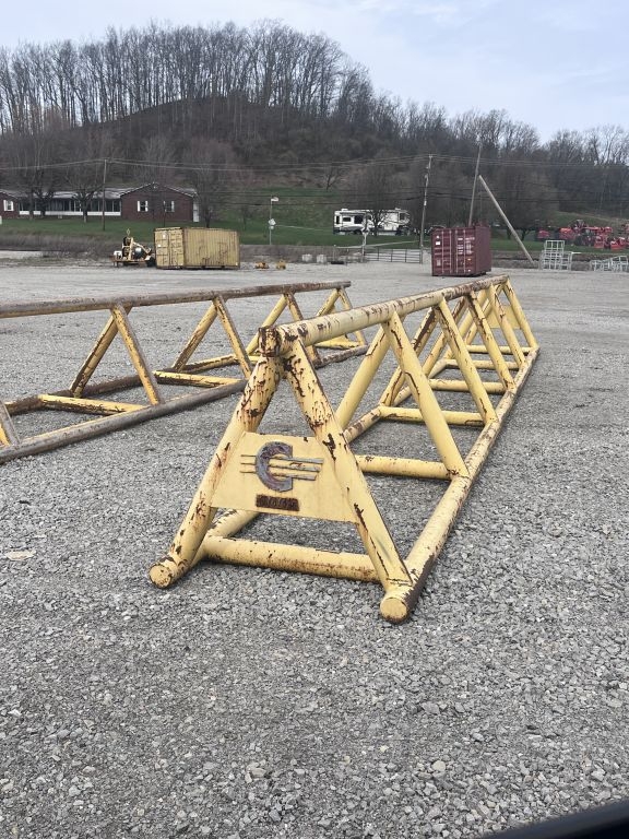 2) 30'  42" High Pipe Racks (A62679)