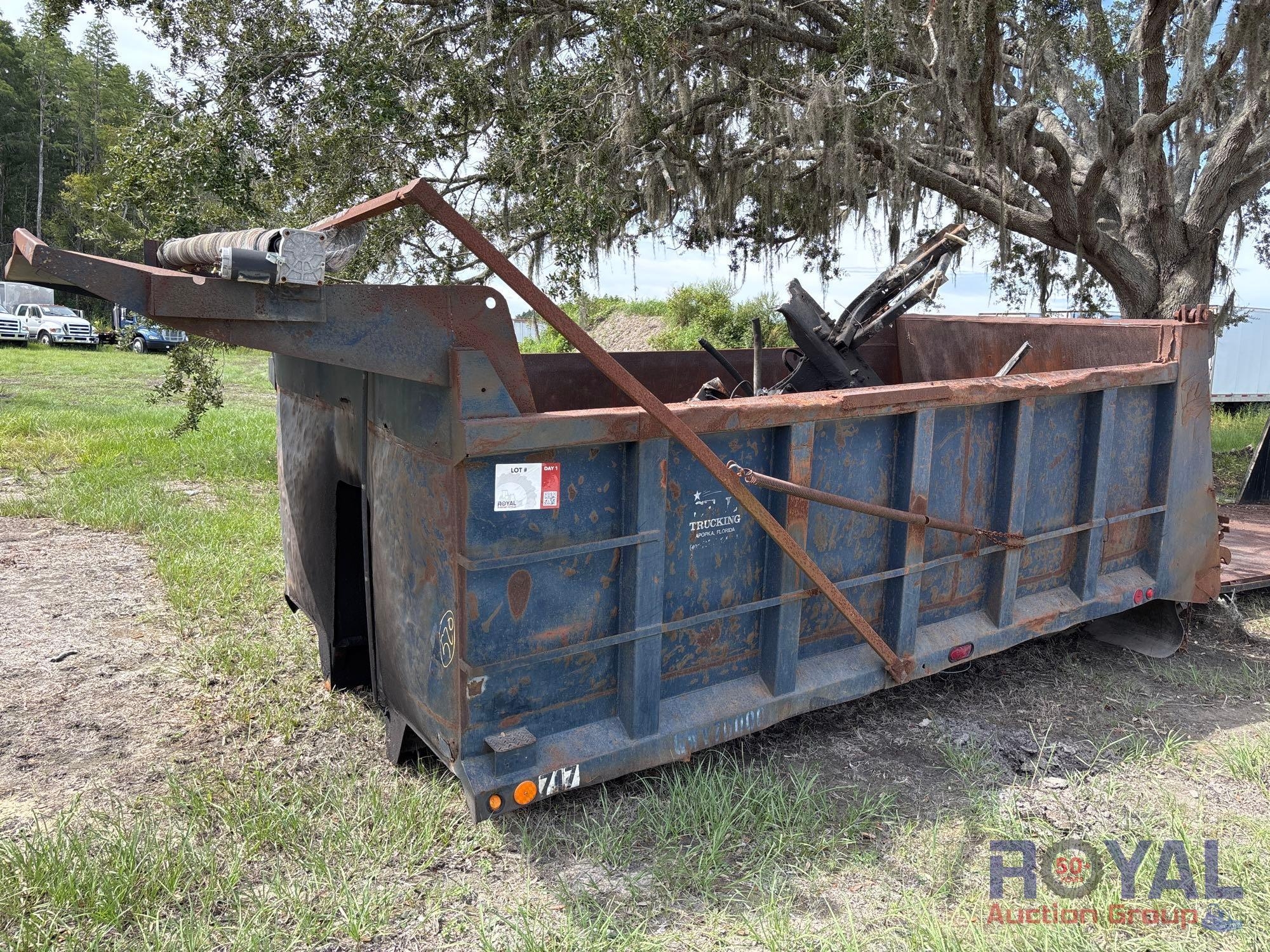 Dump Truck Body with Tarp System (A55851)