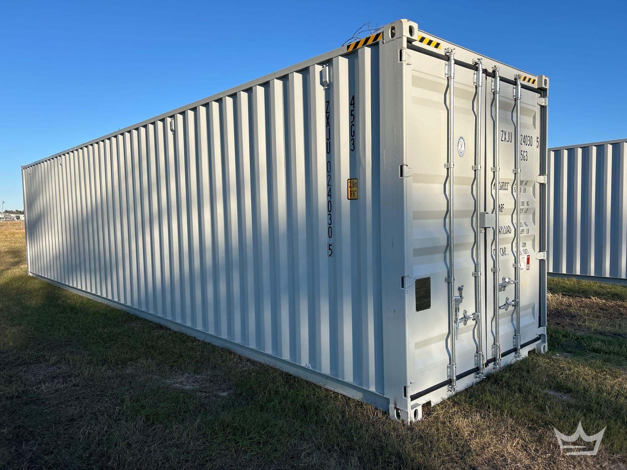 2025 40ft 10-Door Shipping Container (A59228)