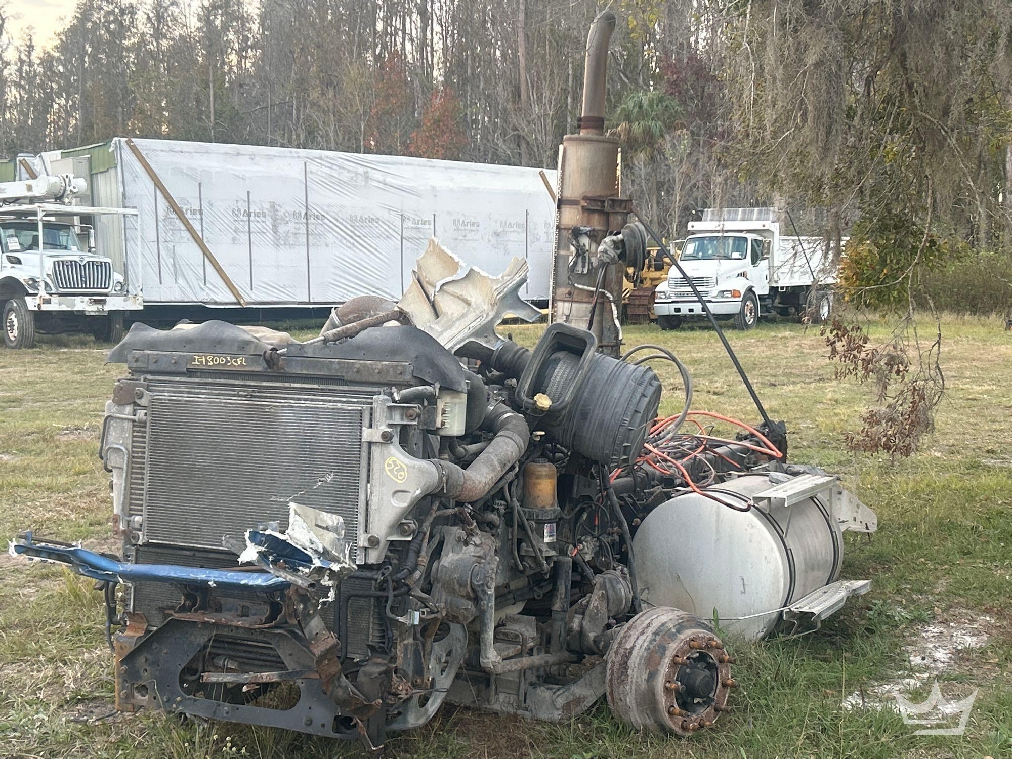 International MaxxForce 6-Cylinder Turbo Diesel Engine with Transmission (A59228)