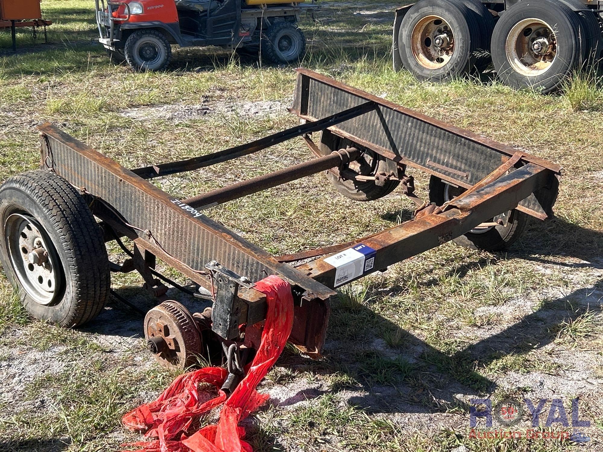 Tandem Axle Rear Trailer Frame (A55851)