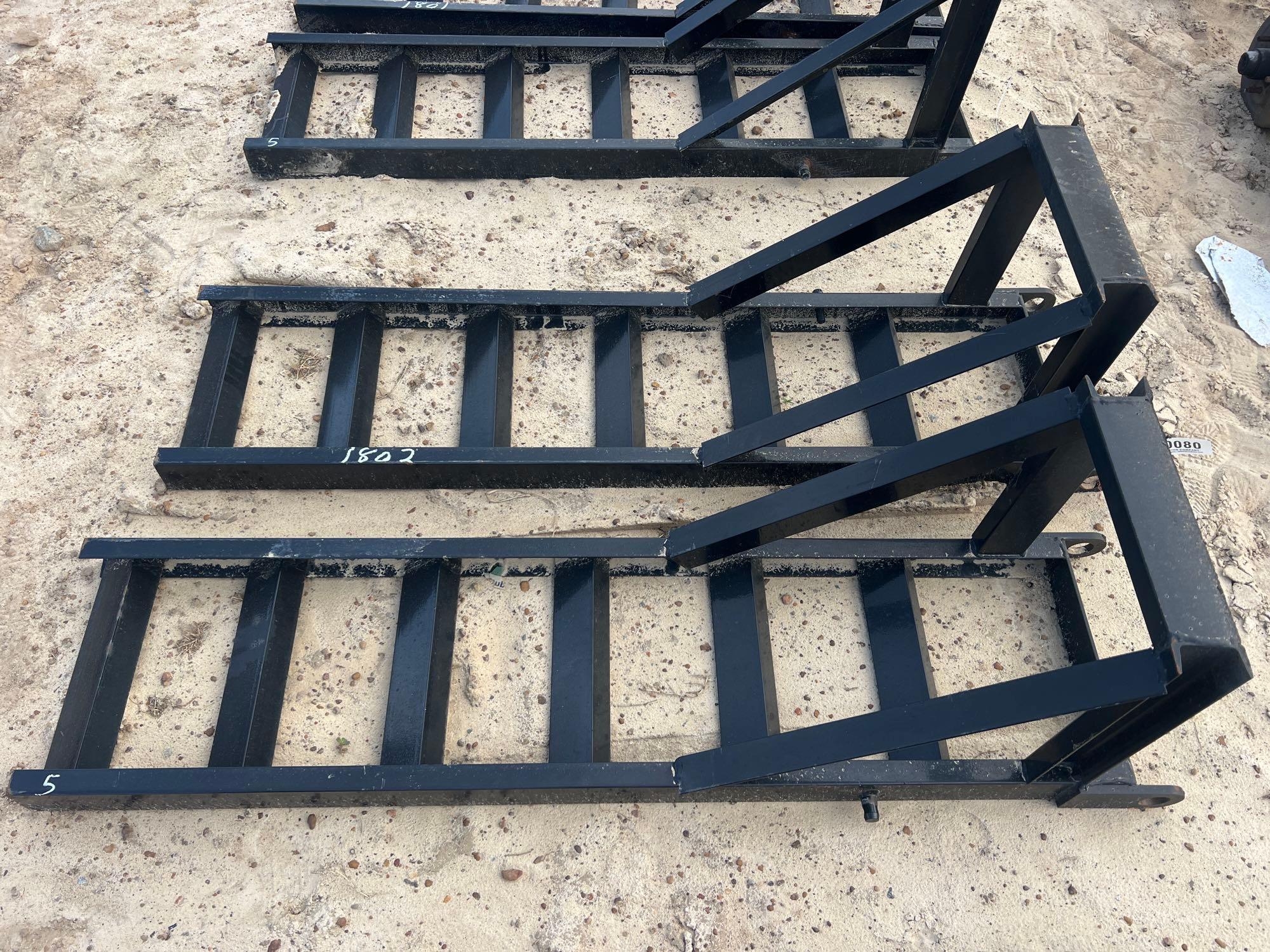 PAIR OF 5' PIN ON FOLD UP RAMPS (A54756)